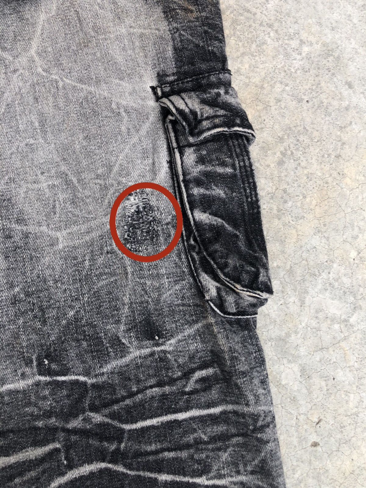 Japanese Brand Topism Flared Jeans Distressed Jeans Cargo Pants Multipocket Size US 34 / EU 50 - 14 Thumbnail