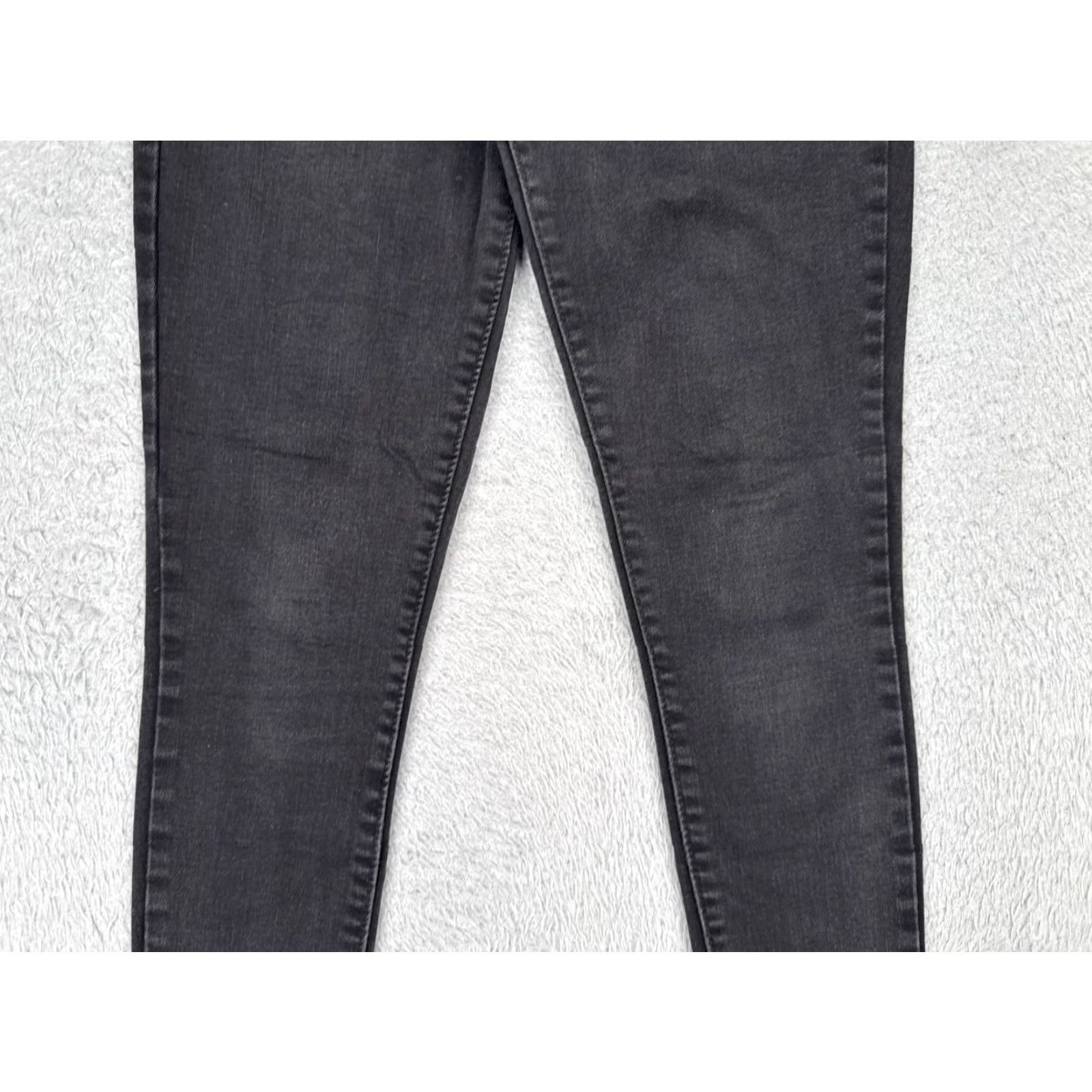 Jessica Simpson Jessica Simpson Jeans Women 4P Black Denim High Rise Skinny Cotton Blend 26x26 Size 27" / US 4 / IT 40 - 3 Thumbnail