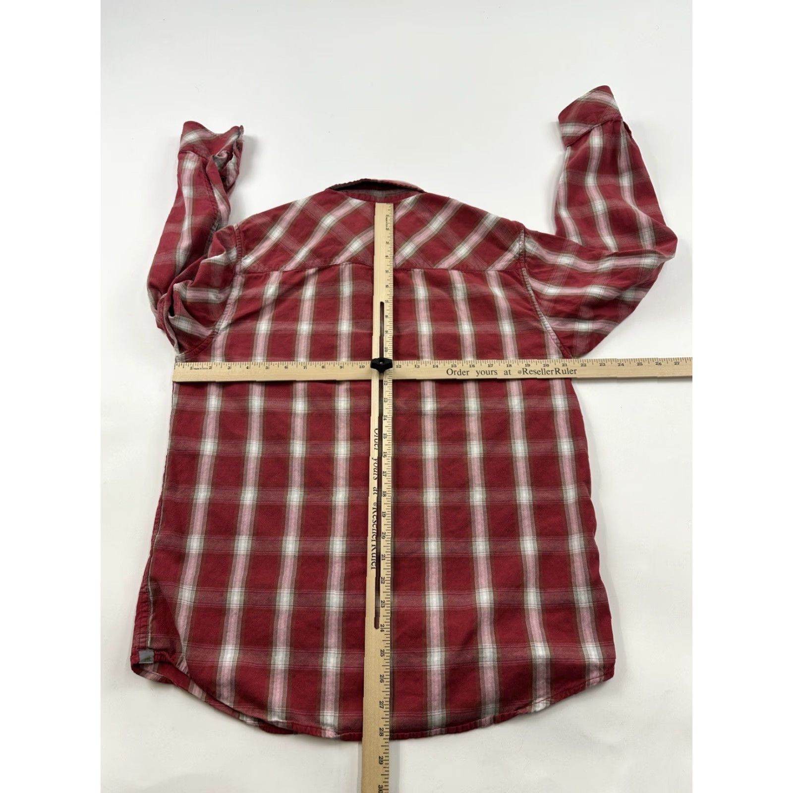 Vintage Horny Toad Shirt Mens Medium Red Plaid Button Up Long Sleeve Size US M / EU 48-50 / 2 - 4 Thumbnail