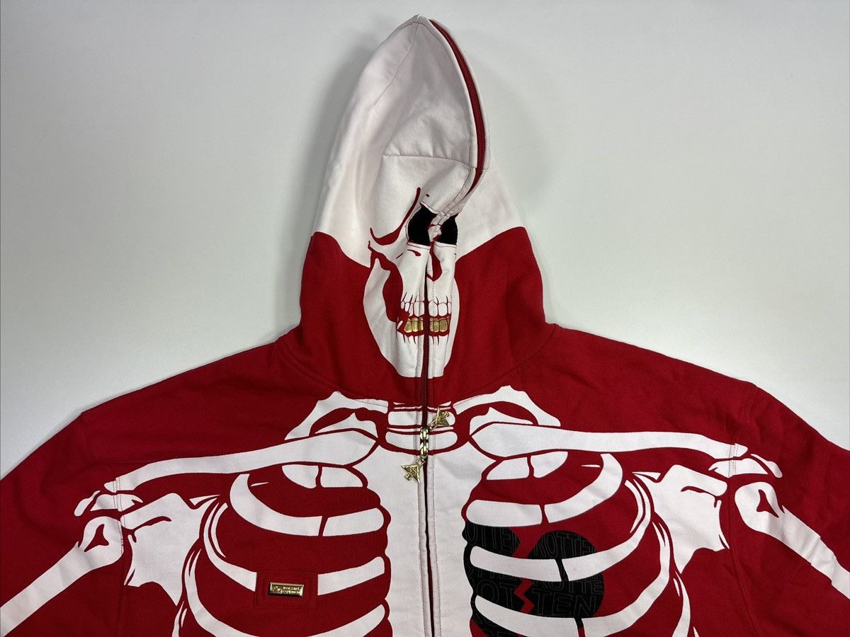 LRG VTG LRG Dead Serious Skeleton Skull Hoodie RARE Size 4XL Size US XXL / EU 58 / 5 - 3 Thumbnail