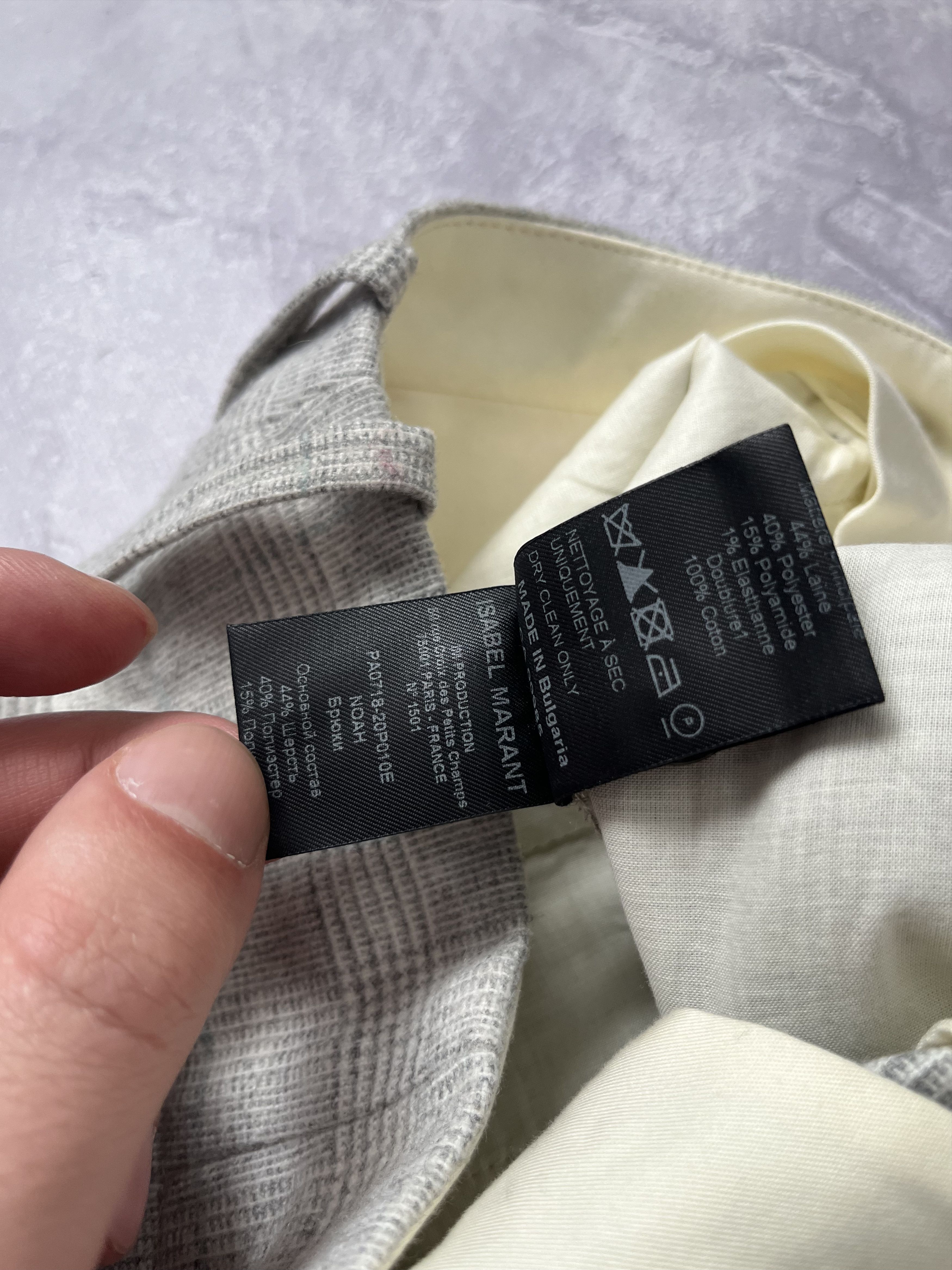 Isabel Marant Etoile Isabel Marant Etoile Noah Trousers High Rise Crop PlaidPants Size 38" / US 16 / IT 52 - 11 Thumbnail