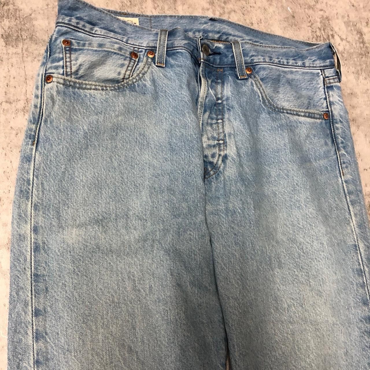 Levi's Levi's 501 blue denim jeans #denim Size US 31 - 2 Thumbnail
