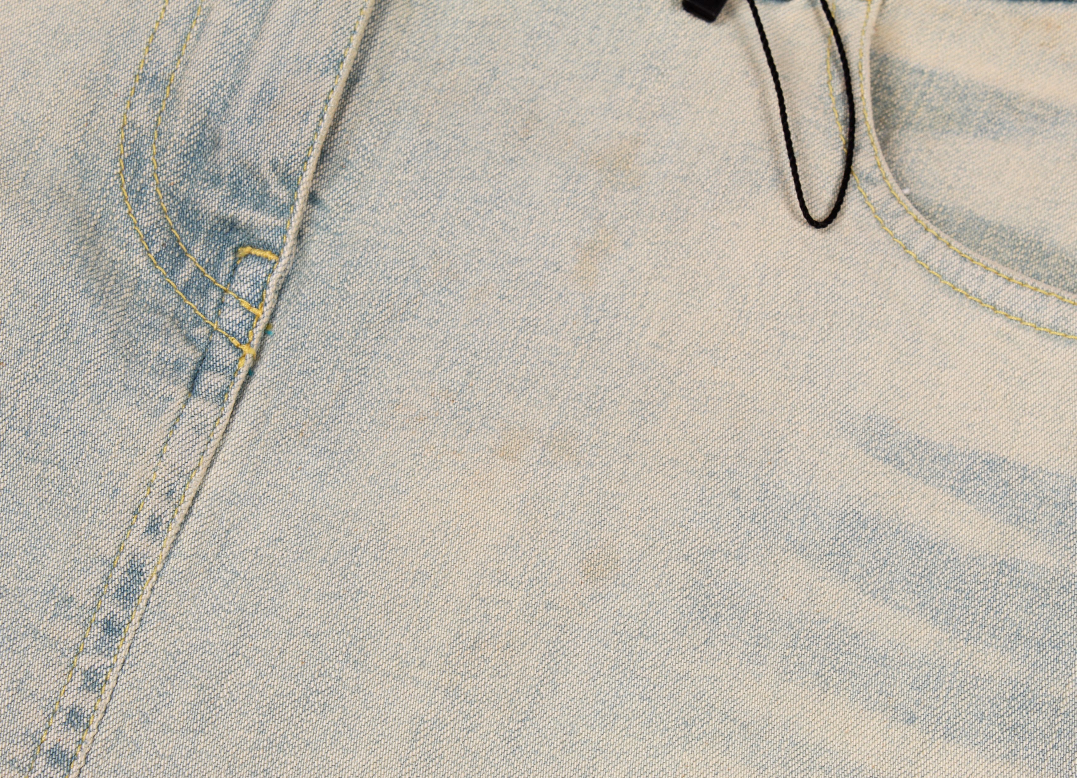 Miss Sixty Vintage Miss Sixty Y2K Pencil Straight Denim Skirt Size 26" / US 2 / IT 38 - 3 Thumbnail