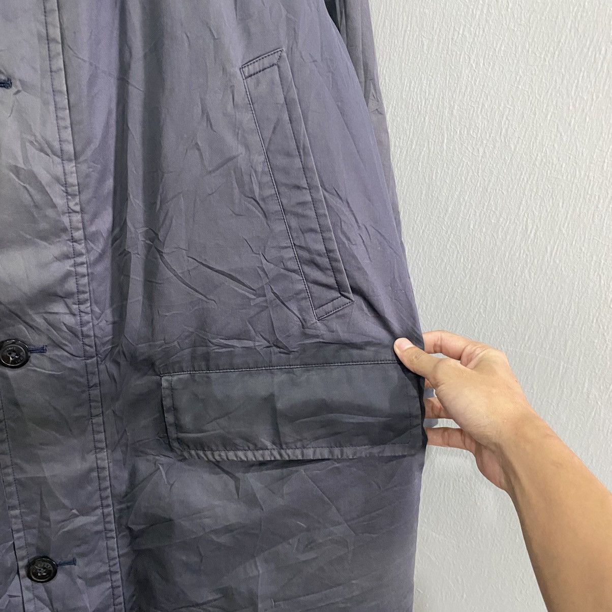 Burberry Burberry London Vintage Nova Check Faded Trench Coat Jacket Size US M / EU 48-50 / 2 - 9 Thumbnail