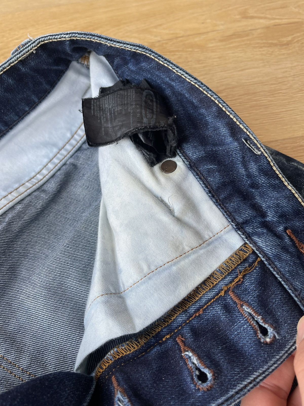 G-Star G-Star Raw Distressed Denim Jeans y2k Grunge Size US 34 / EU 50 - 16 Thumbnail