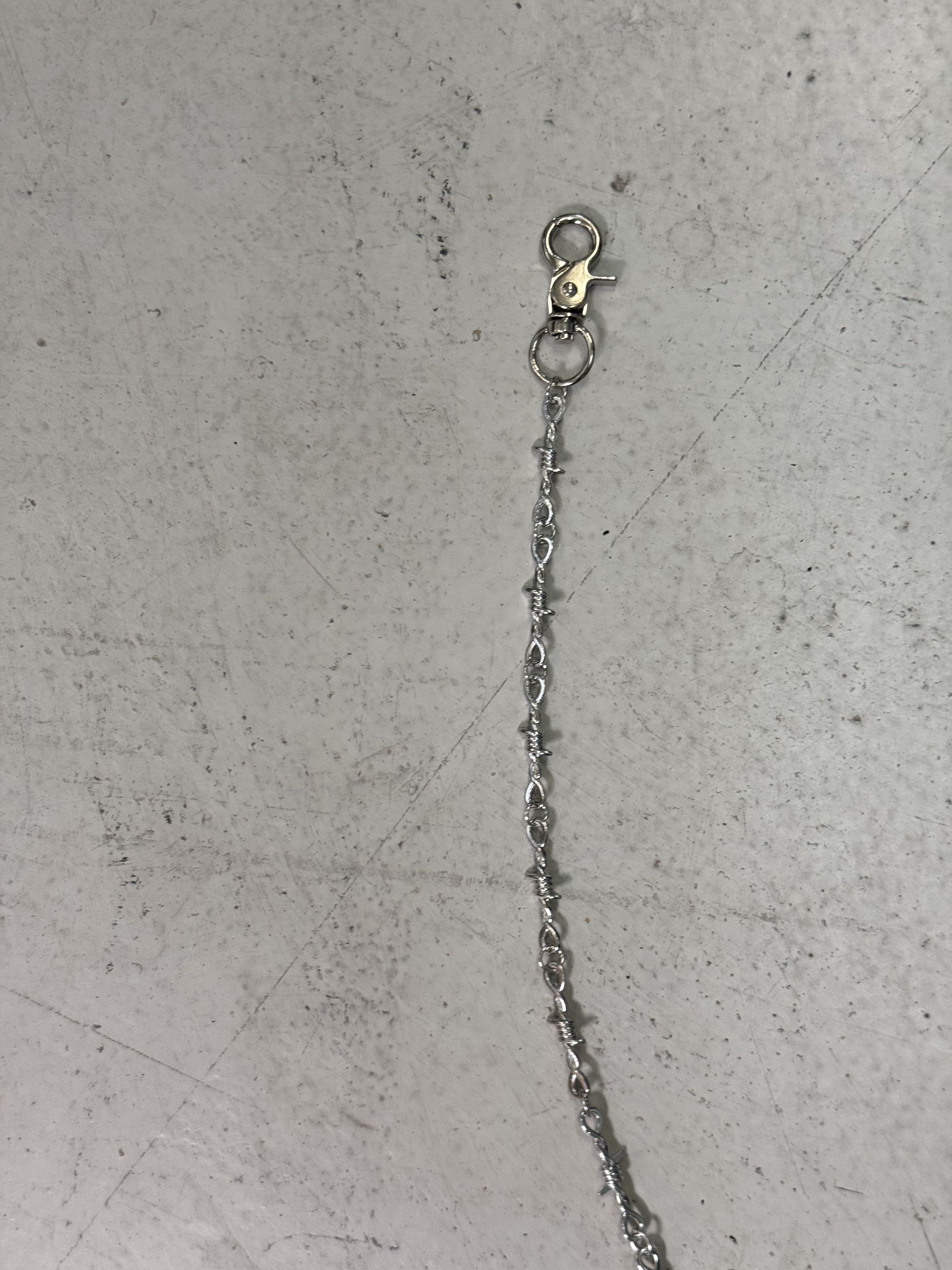 Jewelry barbed wire wallet chain Size ONE SIZE - 2 Thumbnail