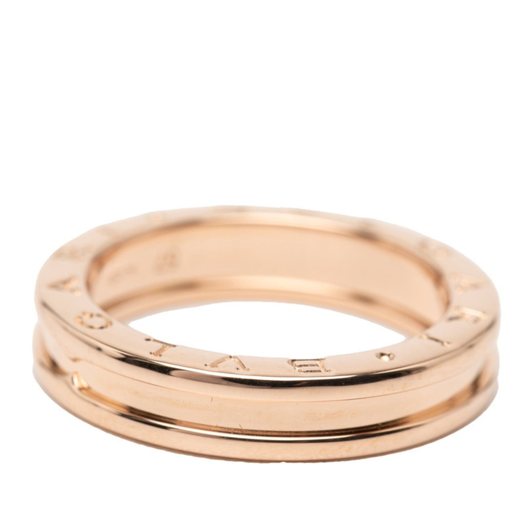 Bvlgari 18KPG Pink Gold Bzero1 B-Zero One Single Band Women's BVLGARI 1