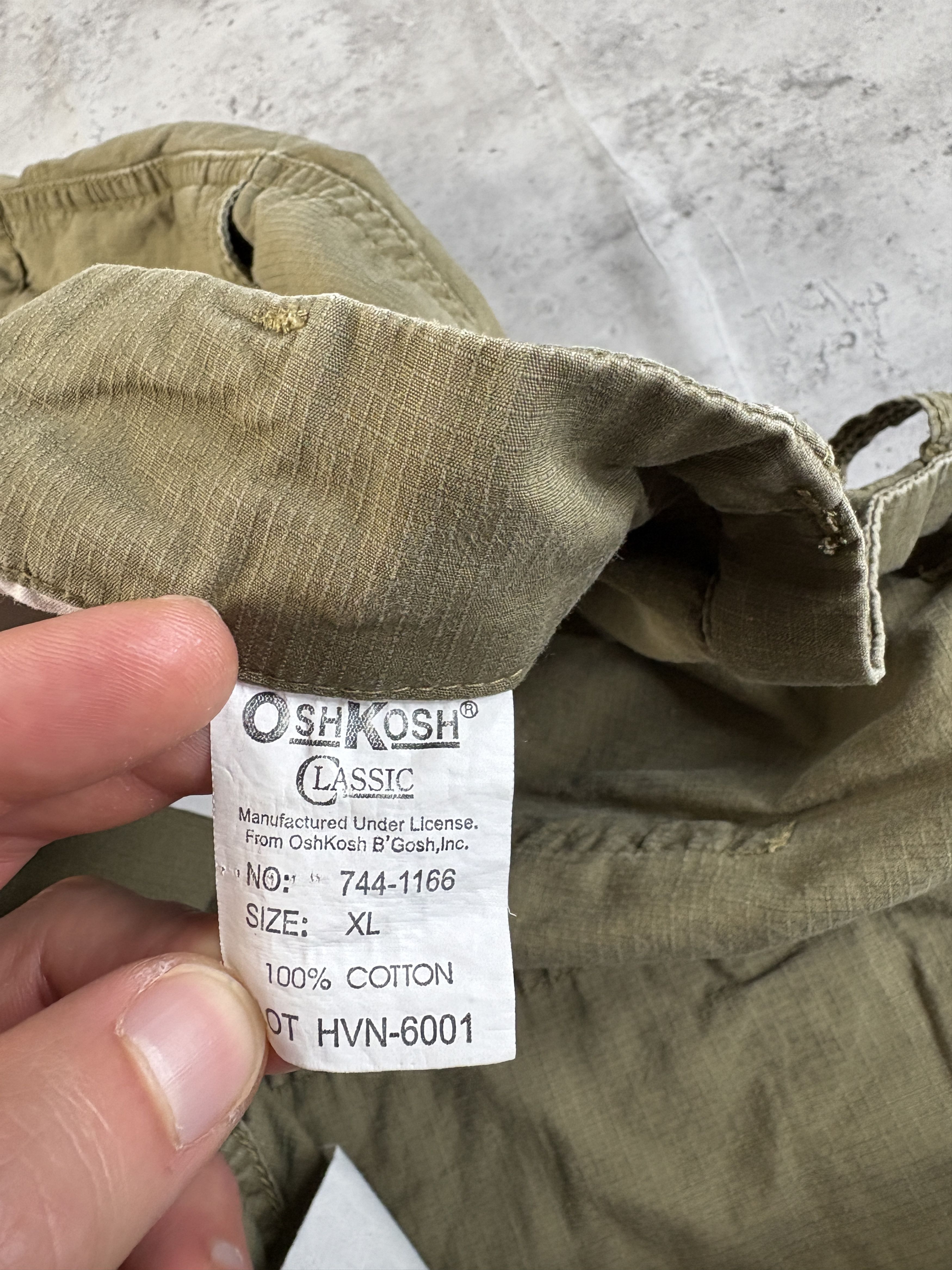 Oshkosh Japanese Archive Osh Kosh Long Military Shorts Size US 34 / EU 50 - 9 Thumbnail