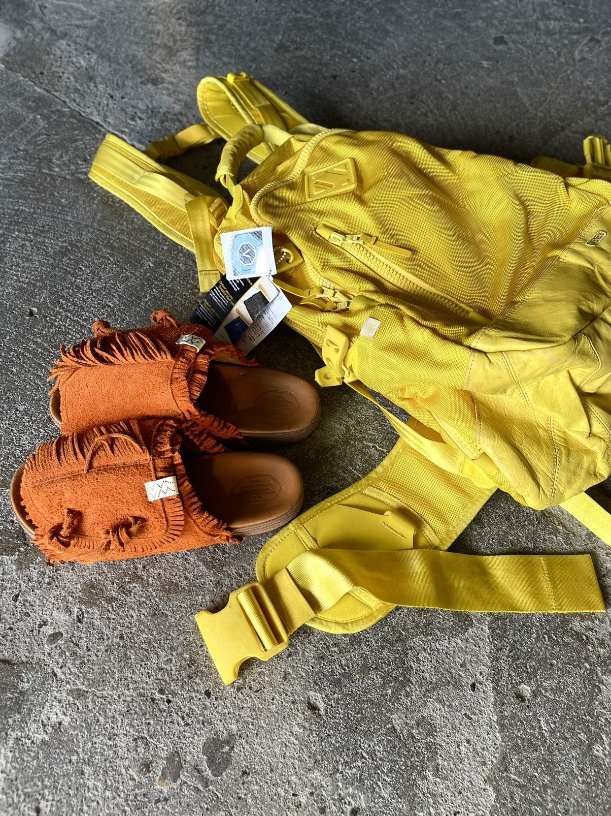 Visvim Visvim - 22L Ballistic Cordura - Back Pack - Horse Hide Size ONE SIZE - 25 Thumbnail