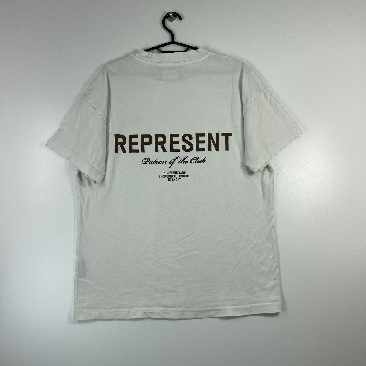 Represent Clo. White Boxy T-Shirt Tee Represent Owner’s Club Size US M / EU 48-50 / 2 - 1 Thumbnail