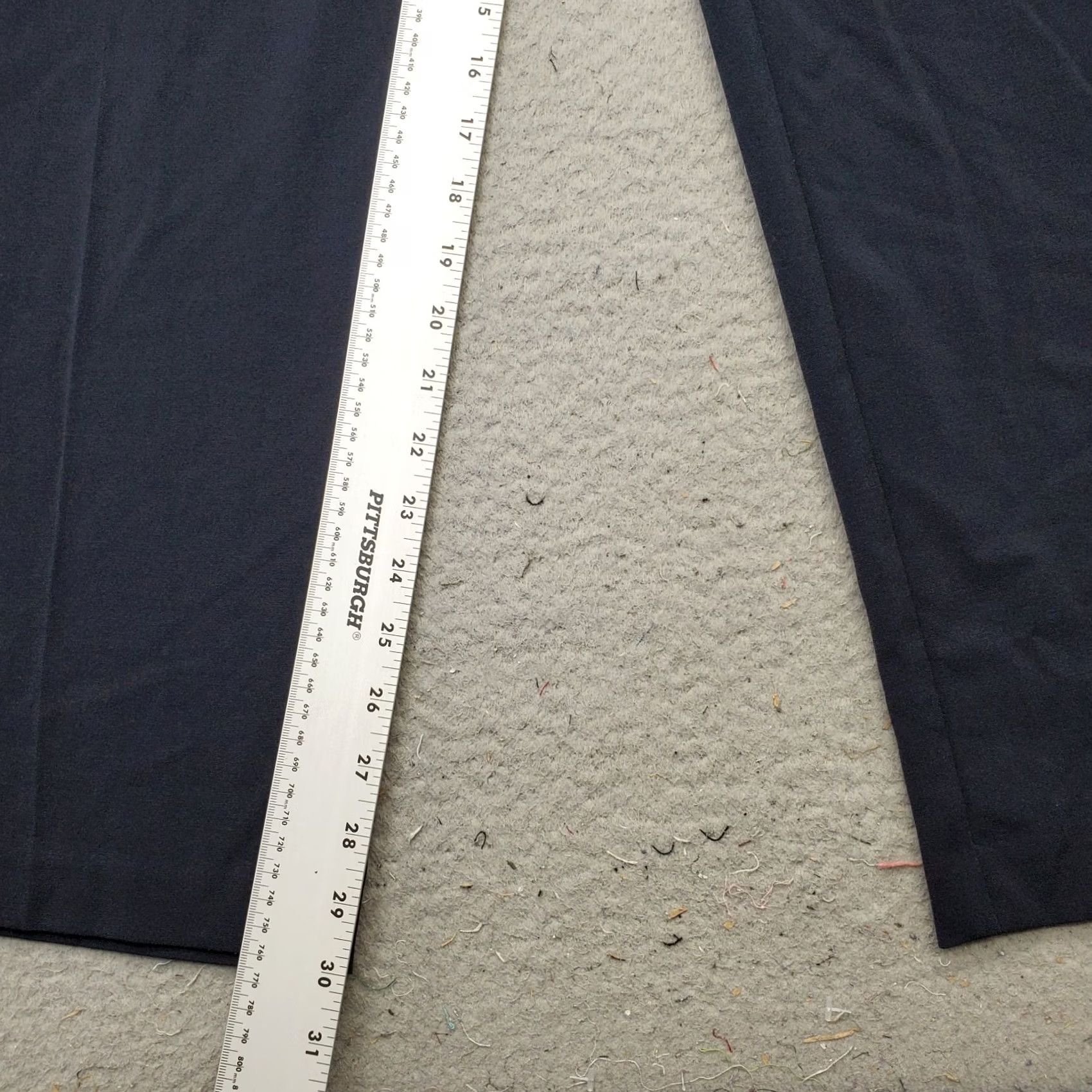Vintage Dana Buchanan Ankle Pants Womens Size 16 Black Comfort Elastic Waistband Pull On Size 38" / US 16 / IT 52 - 4 Thumbnail