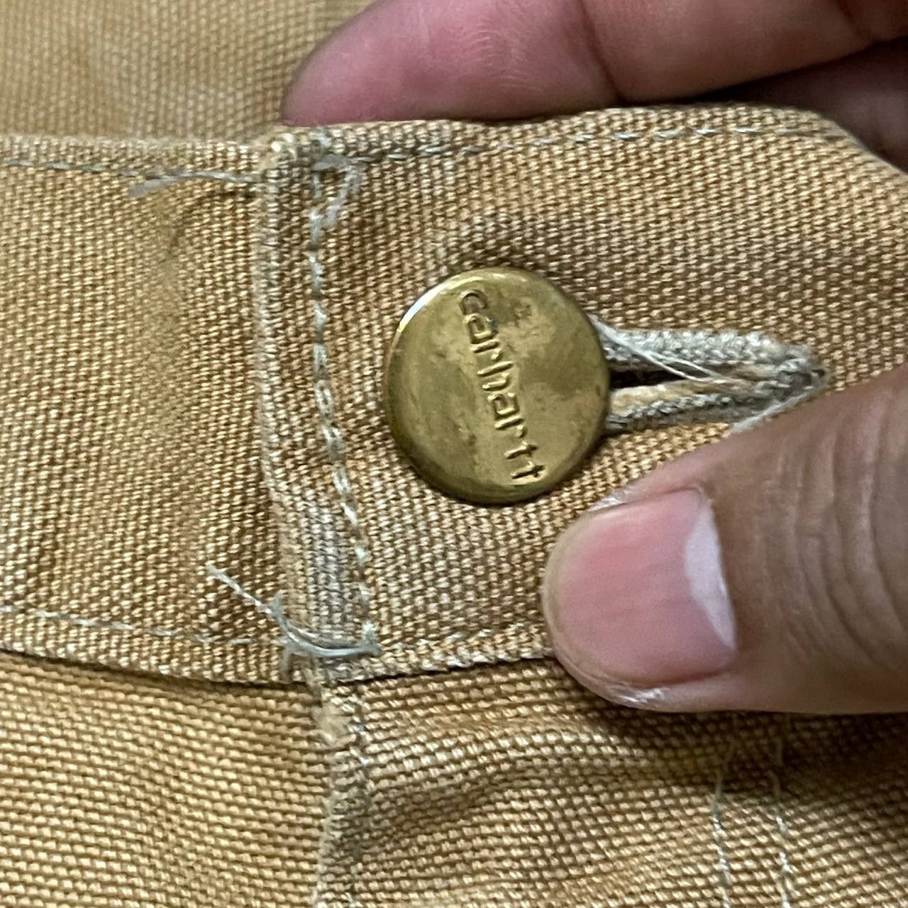 Carhartt Vintage Carhartt Work Chore Pants Double Knee Size US 35 - 10 Thumbnail