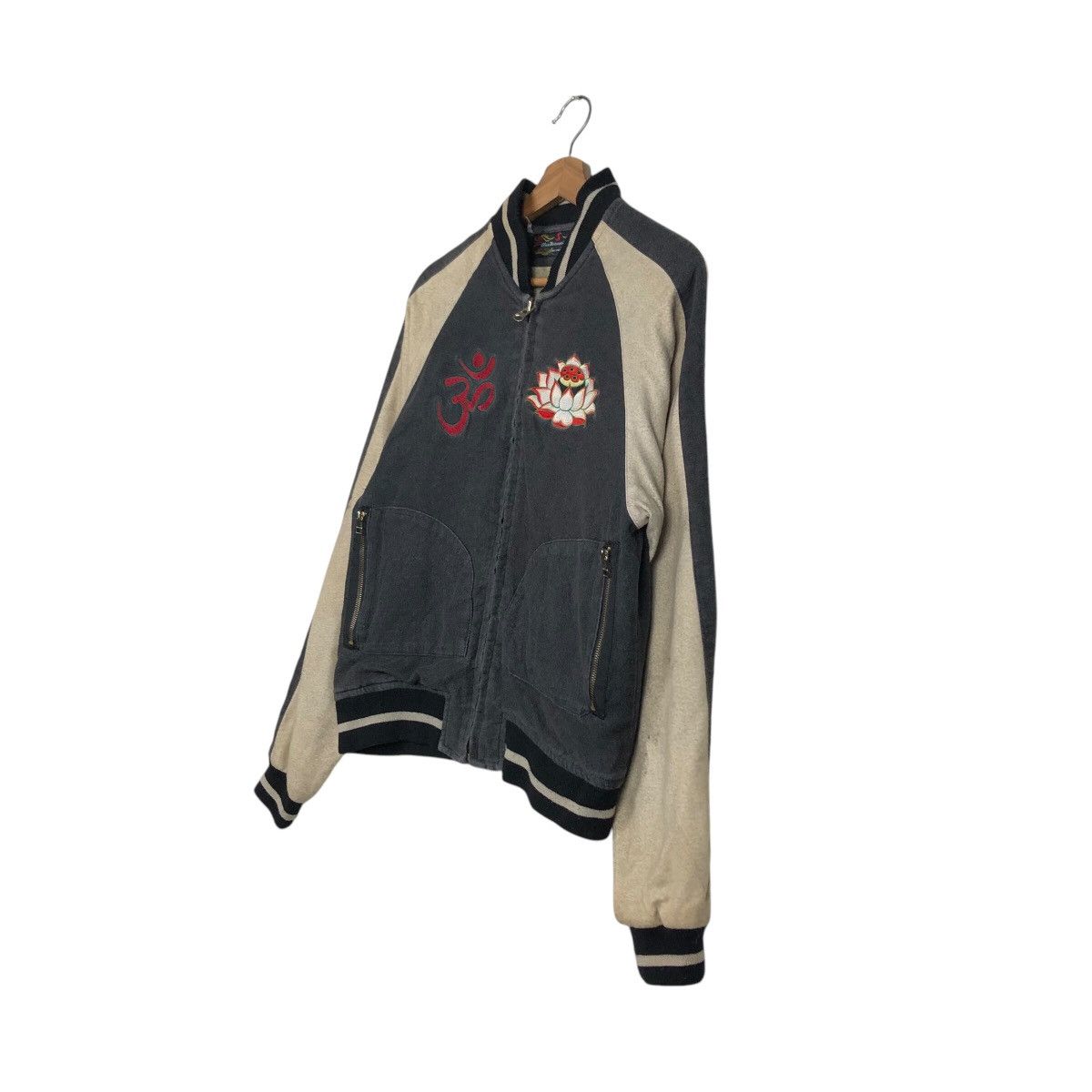 Japanese Brand 📌Vintage Bomber Jacket Sukajan Japan Tibet Secret Doctrine Size US M / EU 48-50 / 2 - 4 Thumbnail