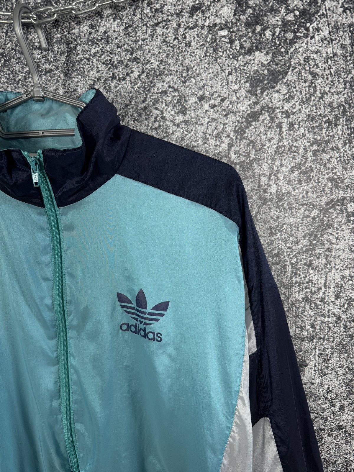 Adidas Adidas Vintage Nylon Track Jacket Windbreaker 90s Size XS Size US XS / EU 42 / 0 - 2 Thumbnail