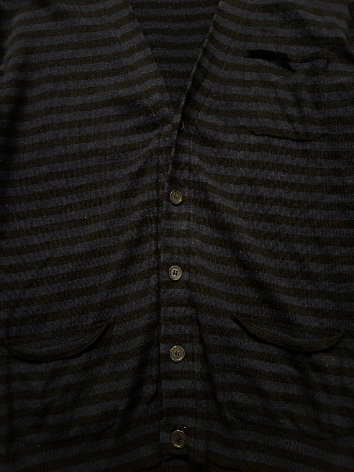 Maison MIHARA YASUHIRO Mihara Yasuhiro - Striped Cardigan Size US XS / EU 42 / 0 - 3 Thumbnail