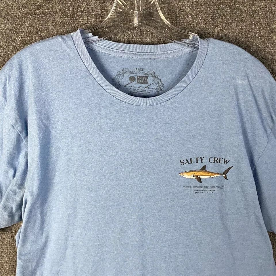 Other Salty Crew T-Shirt Men's Large Cotton Adults Short Sleeve L Size US L / EU 52-54 / 3 - 2 Thumbnail