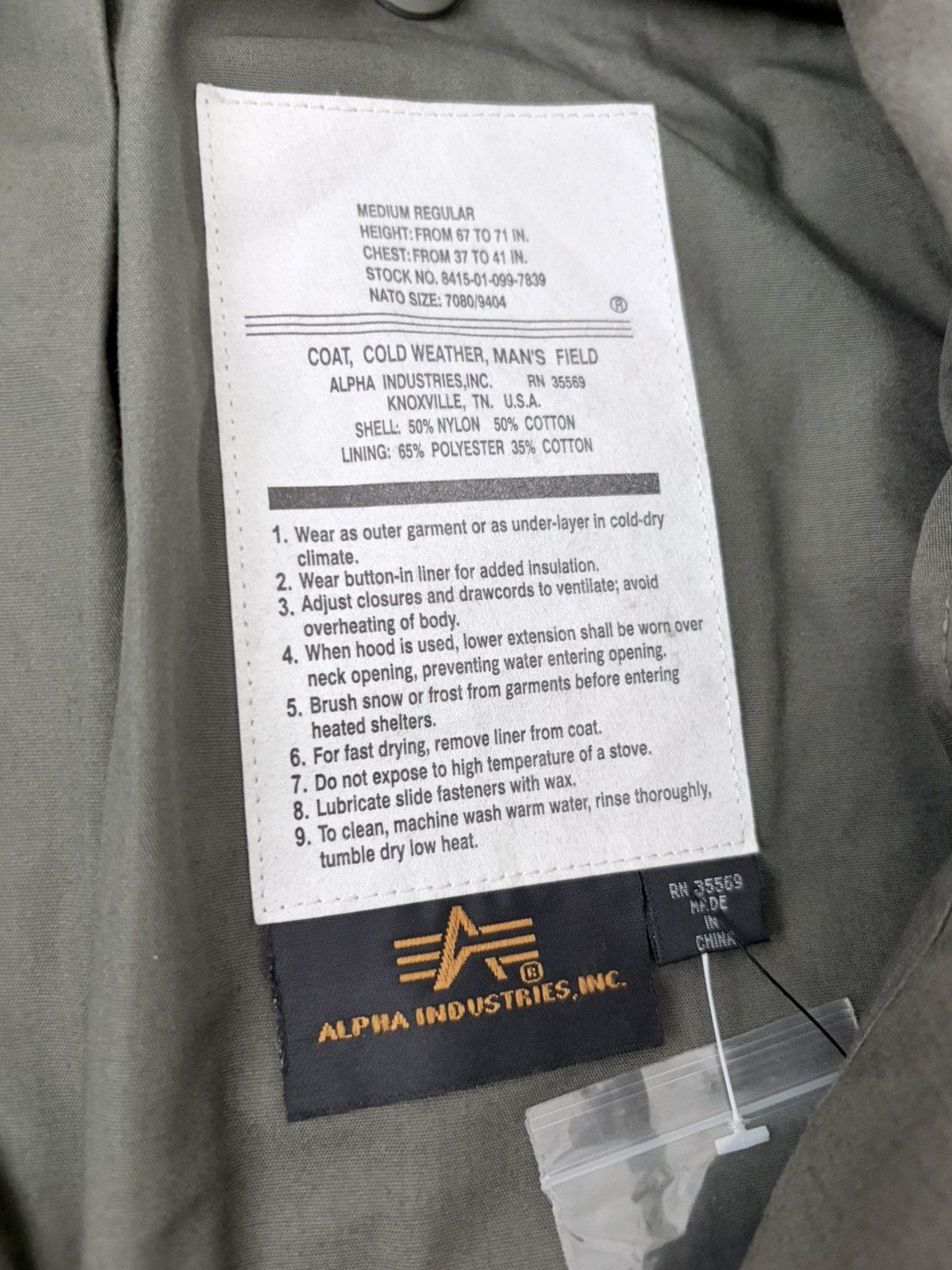 Alpha Industries barney's new york m-65 field anarchy jacket Size US M / EU 48-50 / 2 - 10 Thumbnail