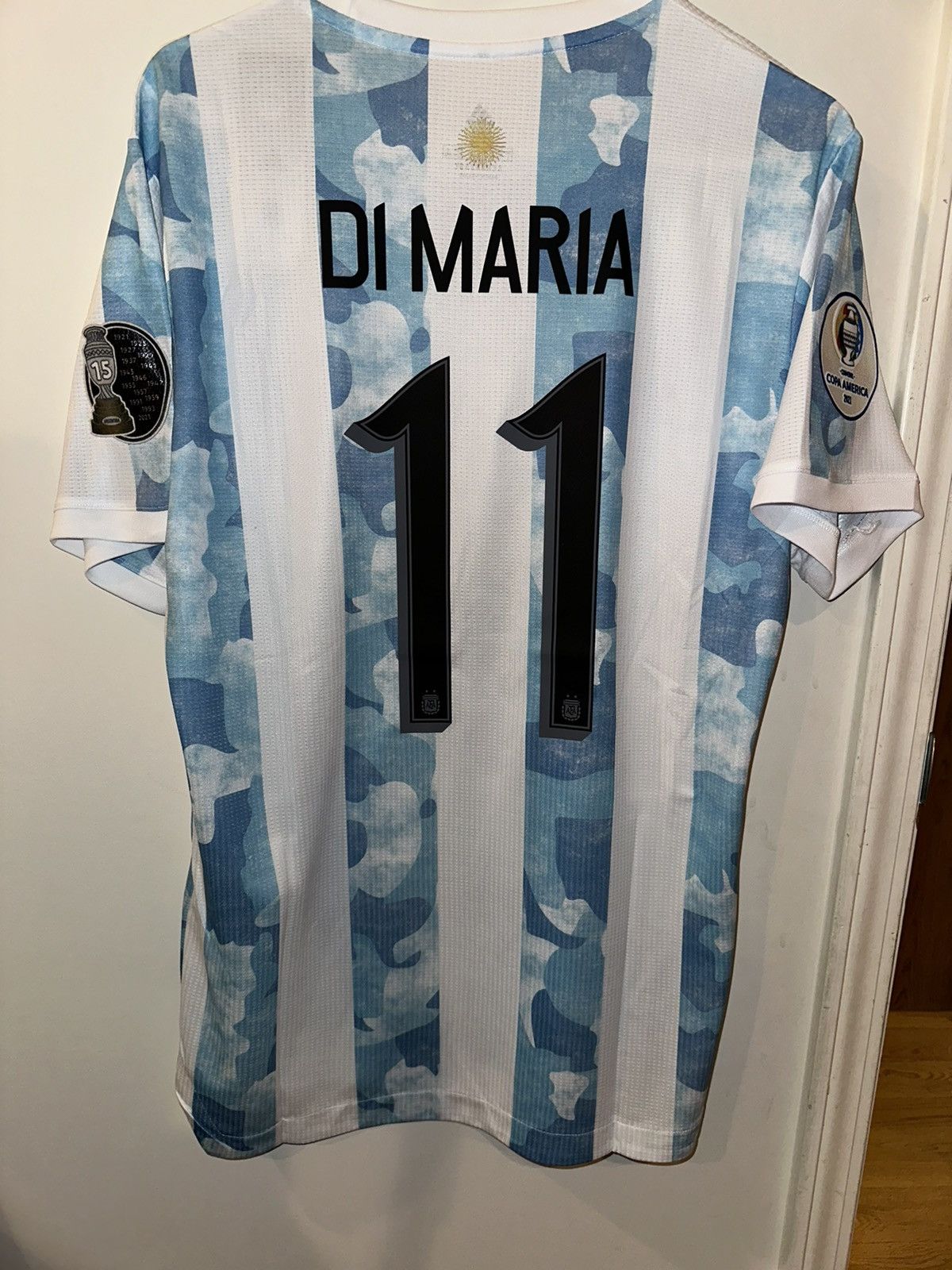 Other Di María Argentina Home Jersey Size US L / EU 52-54 / 3 - 2 Thumbnail