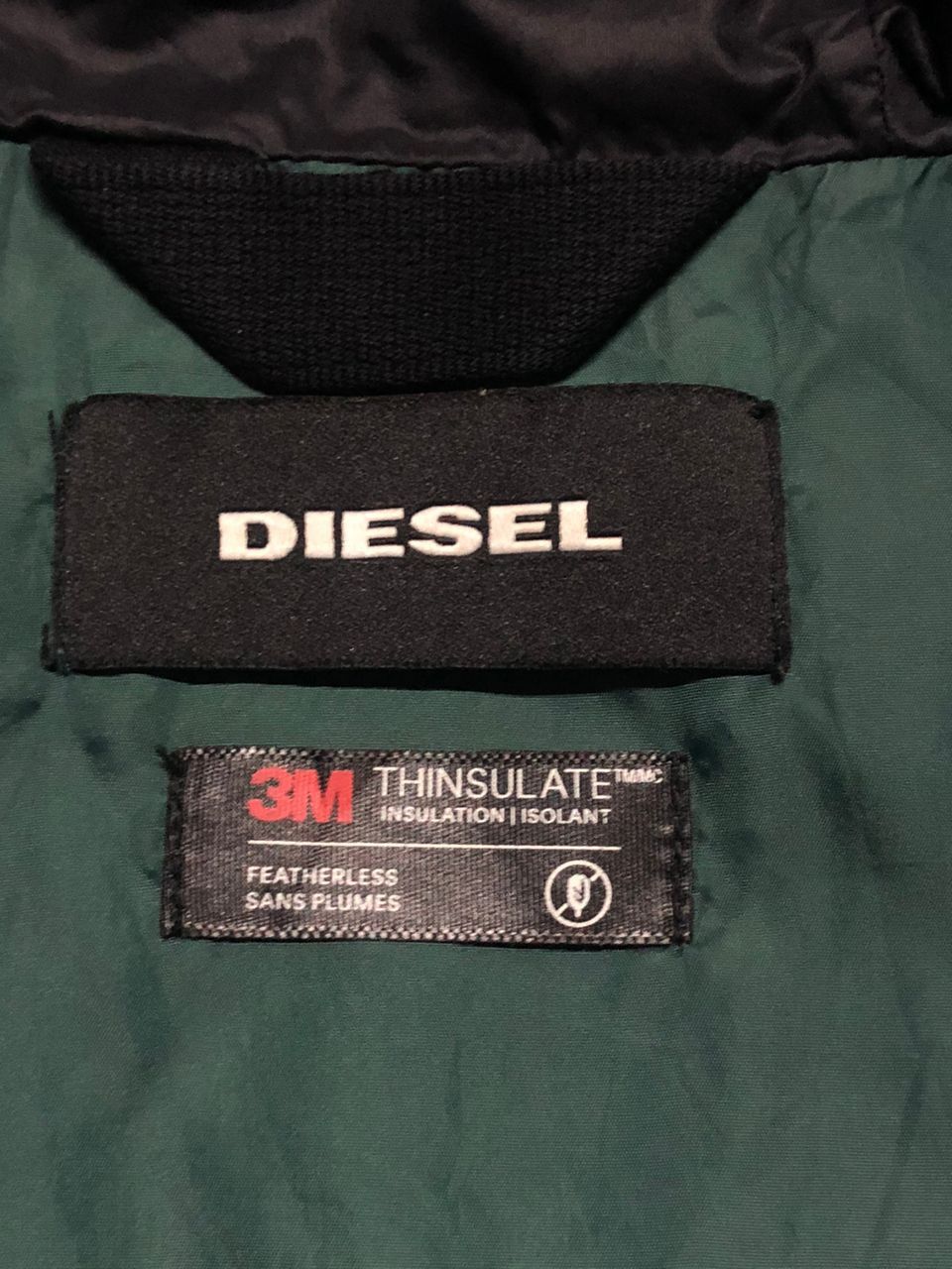Diesel Grail💥Diesel Down Jacket 3M Thinsulate Size US L / EU 52-54 / 3 - 16 Thumbnail