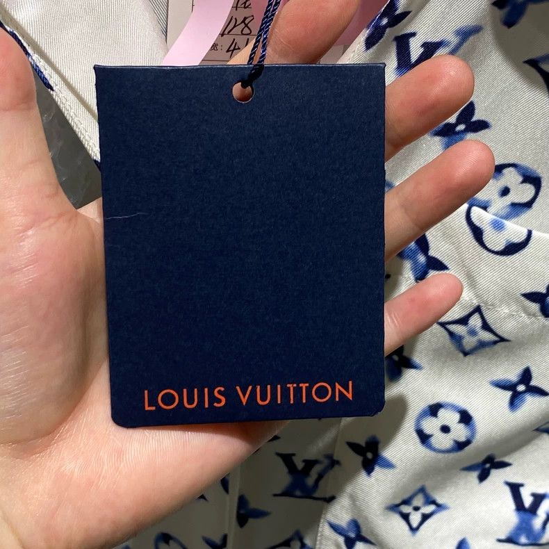 Louis Vuitton Louis Vuitton 25ss nautical blue and white silk presbyopic Size XS / US 0-2 / IT 36-38 - 7 Thumbnail