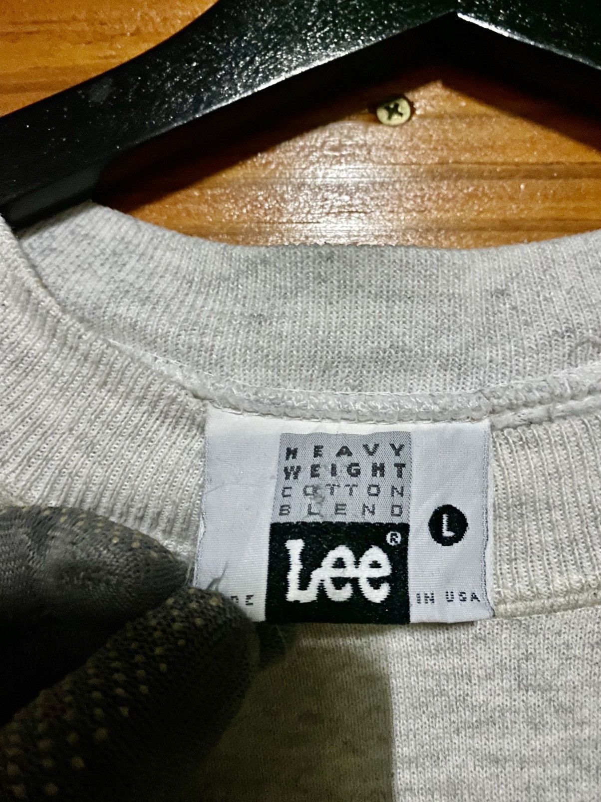 Lee Vintage Lee Heavyweight Sweatshirt – Classic Logo Size US L / EU 52-54 / 3 - 7 Thumbnail