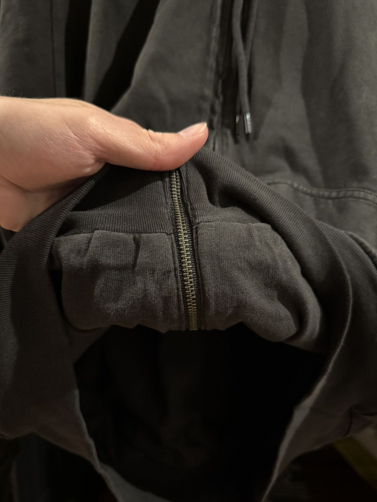 Balenciaga × Gap × Kanye West Yeezy Gap by Balenciaga H14B Zip Up Sweatshirt Hoodie Black Size US S / EU 44-46 / 1 - 11 Thumbnail