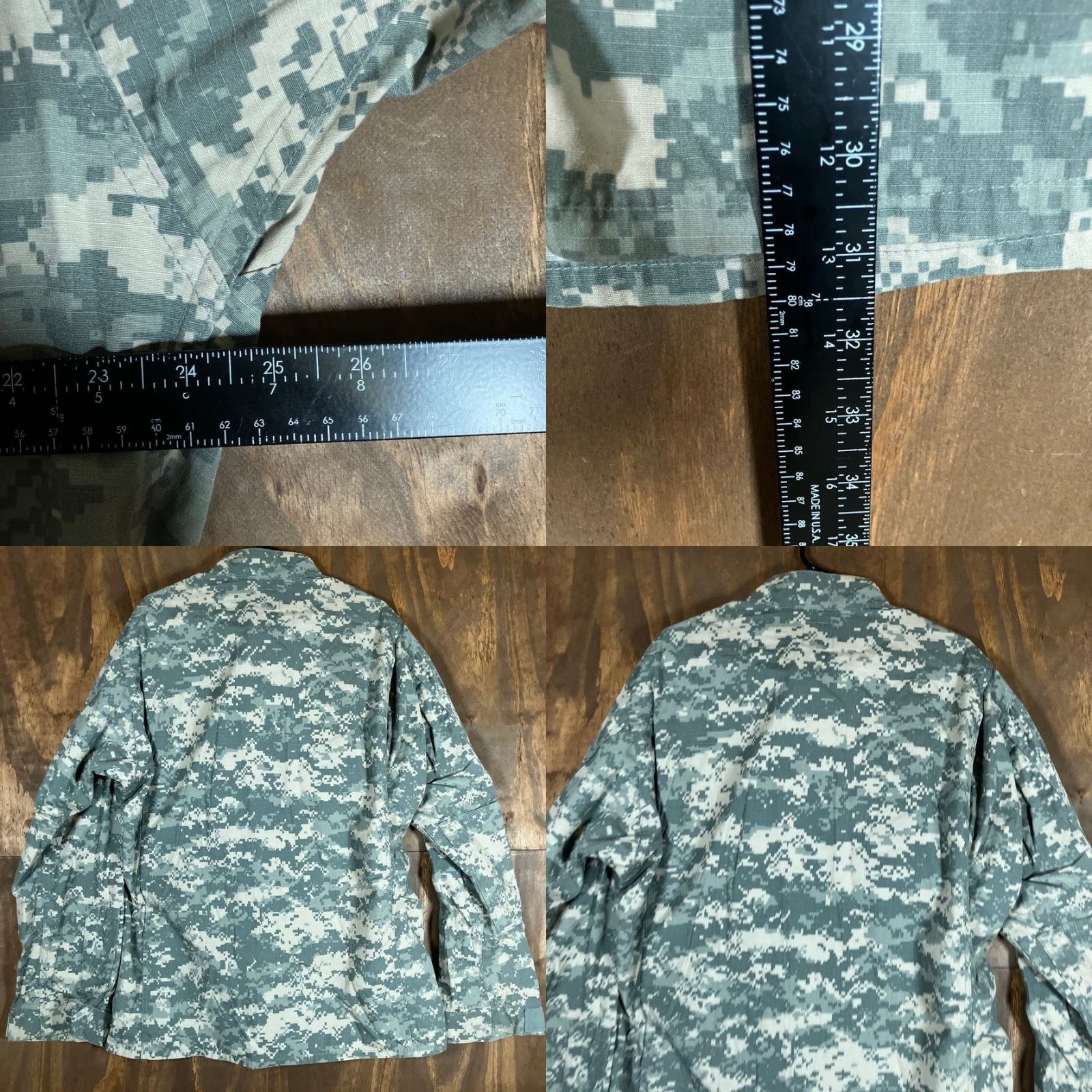 Vintage VINTAGE Army Military Combat Coat Mens Jacket Camouflage Digicam XL XLong Green Mens Size US XL / EU 56 / 4 - 8 Thumbnail