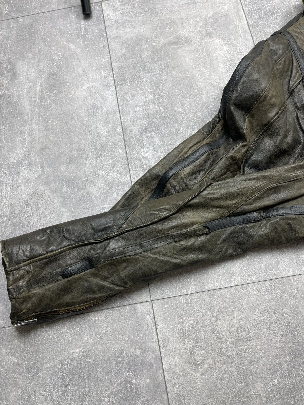 Marithe + Francois Girbaud VTG 80s Girbaud MFG France Limited Edition Leather Jacket Size US XL / EU 56 / 4 - 14 Thumbnail