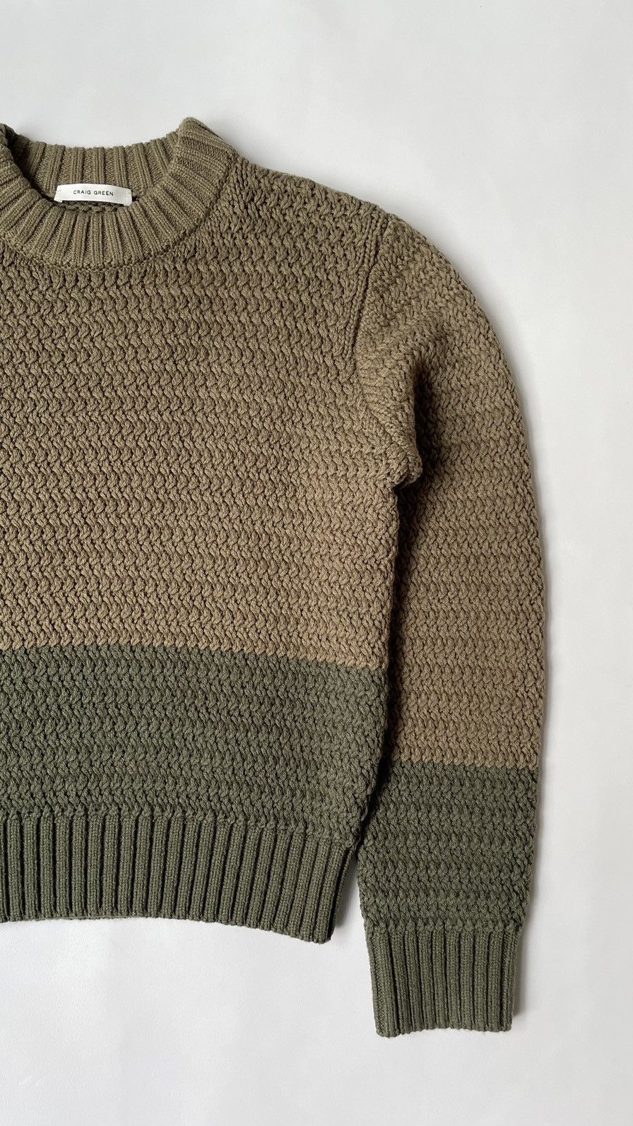 Craig Green A/W 20 Sample ‘Textured Knit’ Sweater Size US M / EU 48-50 / 2 - 4 Thumbnail