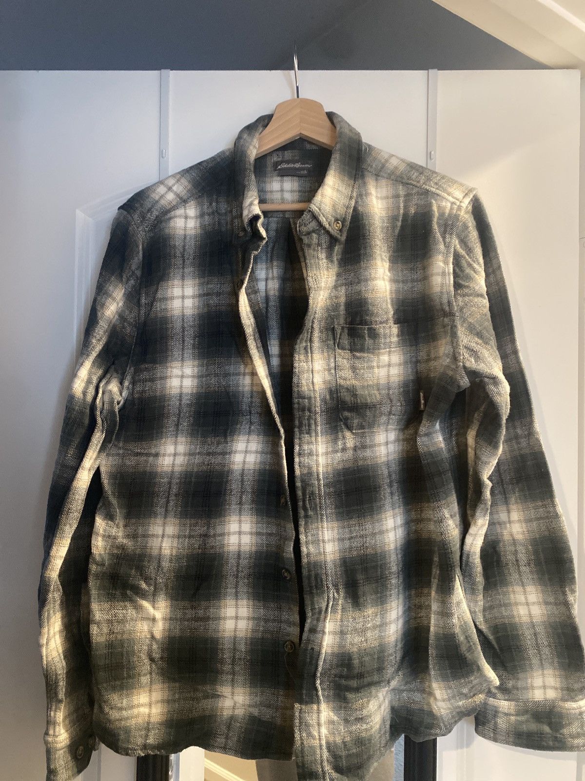 Eddie Bauer Eddie Bauer Green Plaid shirt Size US L / EU 52-54 / 3 - 1 Thumbnail