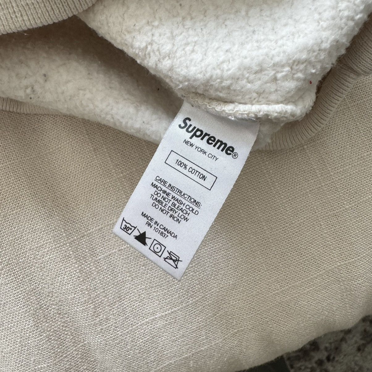 Supreme Supreme Love Hooded Sweatshirt SS21 Cream Size US XL / EU 56 / 4 - 7 Thumbnail