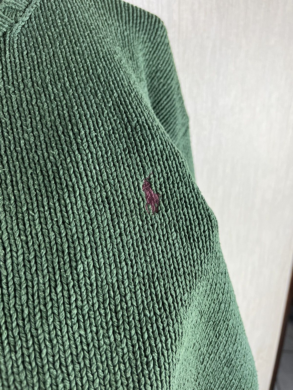 Polo Ralph Lauren × Vintage Vintage Polo by Ralph Lauren knit crewneck sweater forest Size US M / EU 48-50 / 2 - 16 Thumbnail