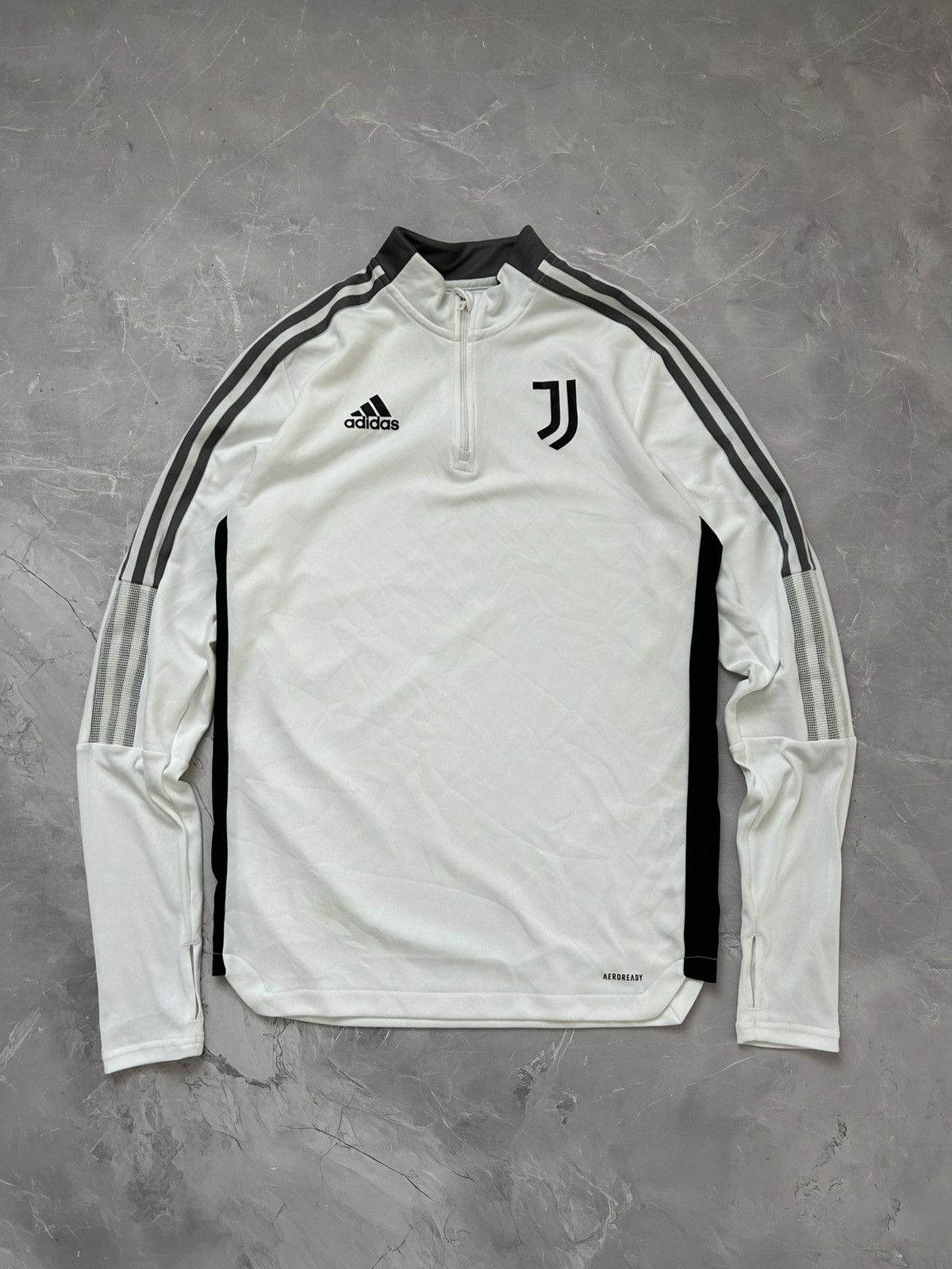 Adidas Adidas Juventus Training 1/4 Zip Longsleeve Jersey Size US M / EU 48-50 / 2 - 1 Thumbnail