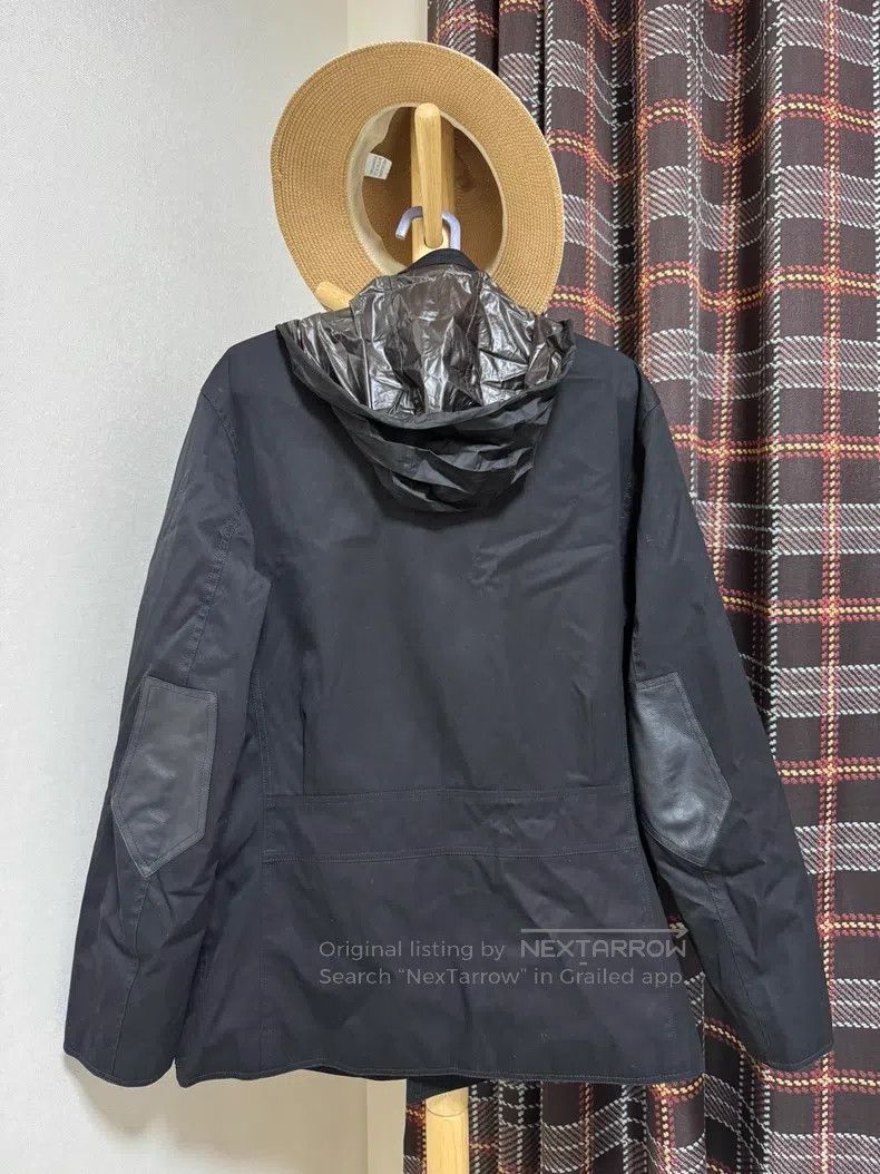 Hermes Hermes Jacket with Calf Leather Patched Sleeves Size US M / EU 48-50 / 2 - 2 Thumbnail
