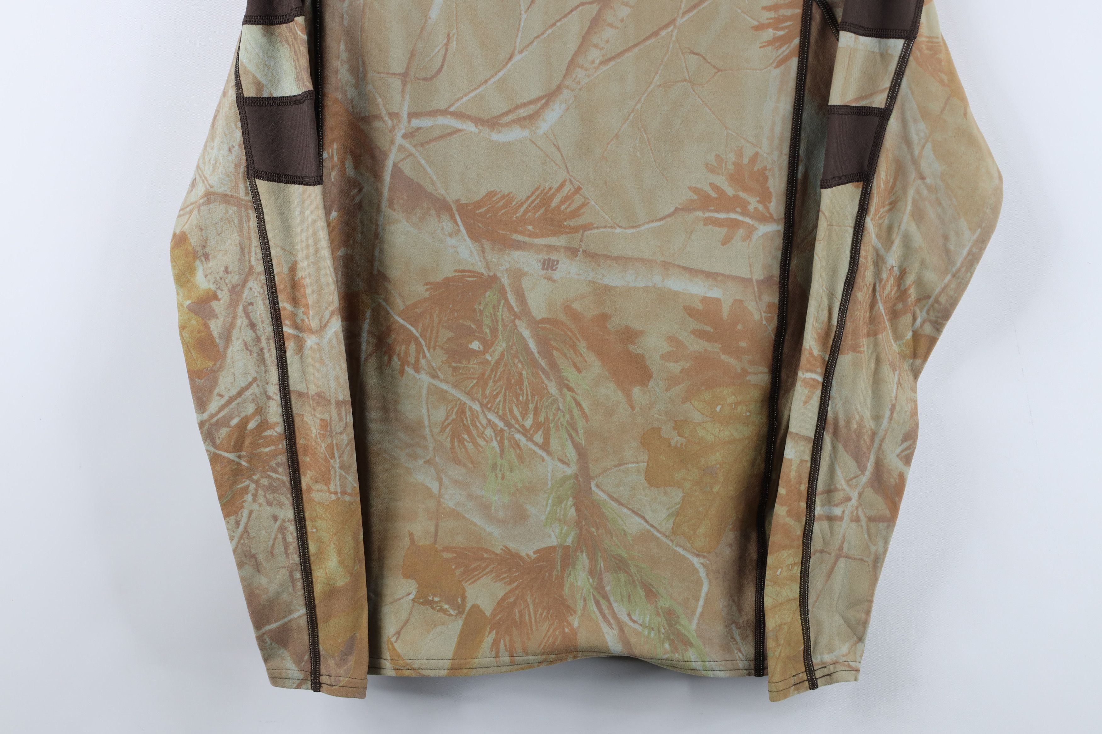 Under Armour Vintage Under Armour Tactical Camouflage Mock Neck Shirt Size US L / EU 52-54 / 3 - 3 Thumbnail