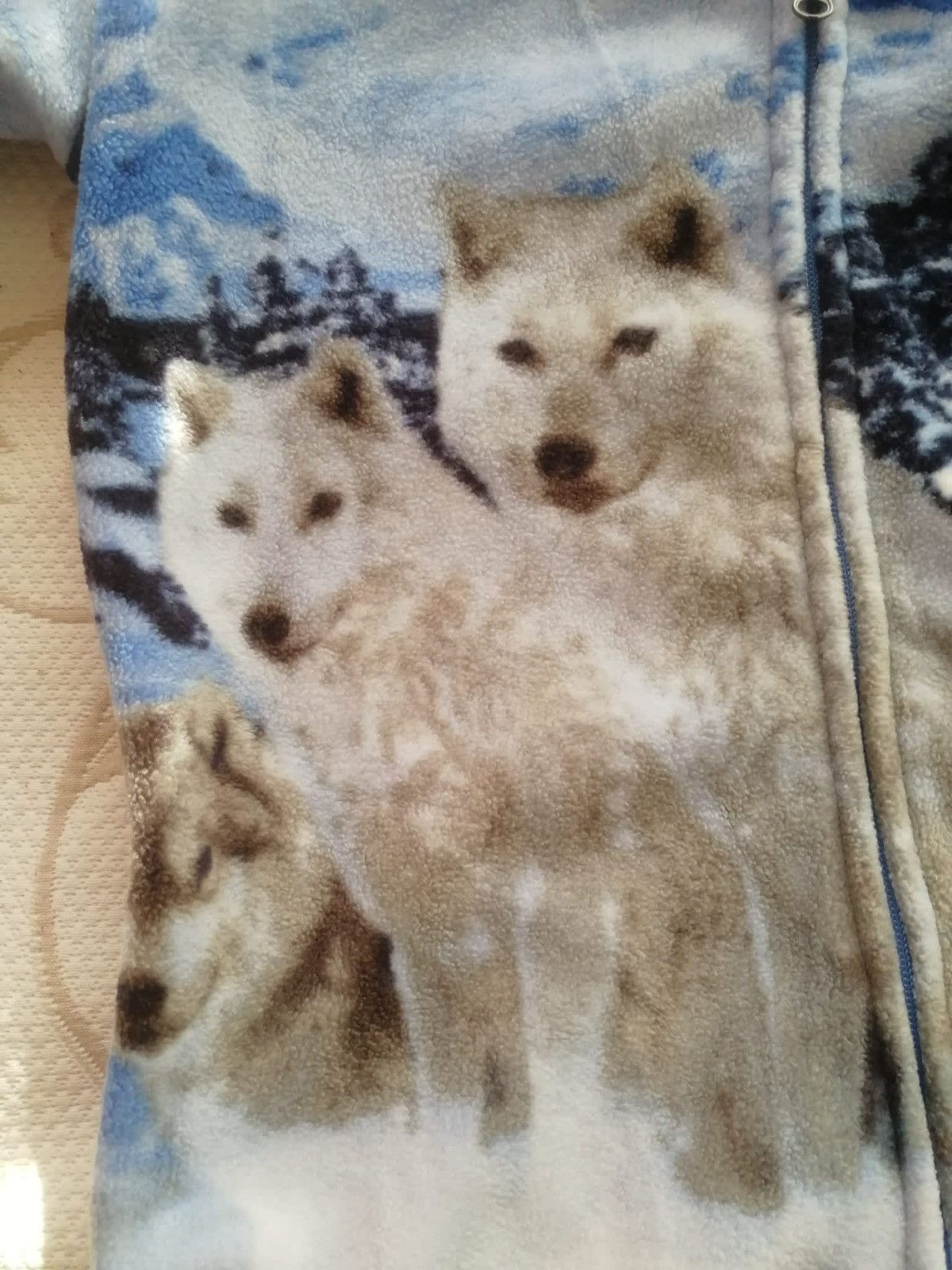 Other Vintage polar animal winter y2k rare fleece zip Size US M / EU 48-50 / 2 - 3 Thumbnail