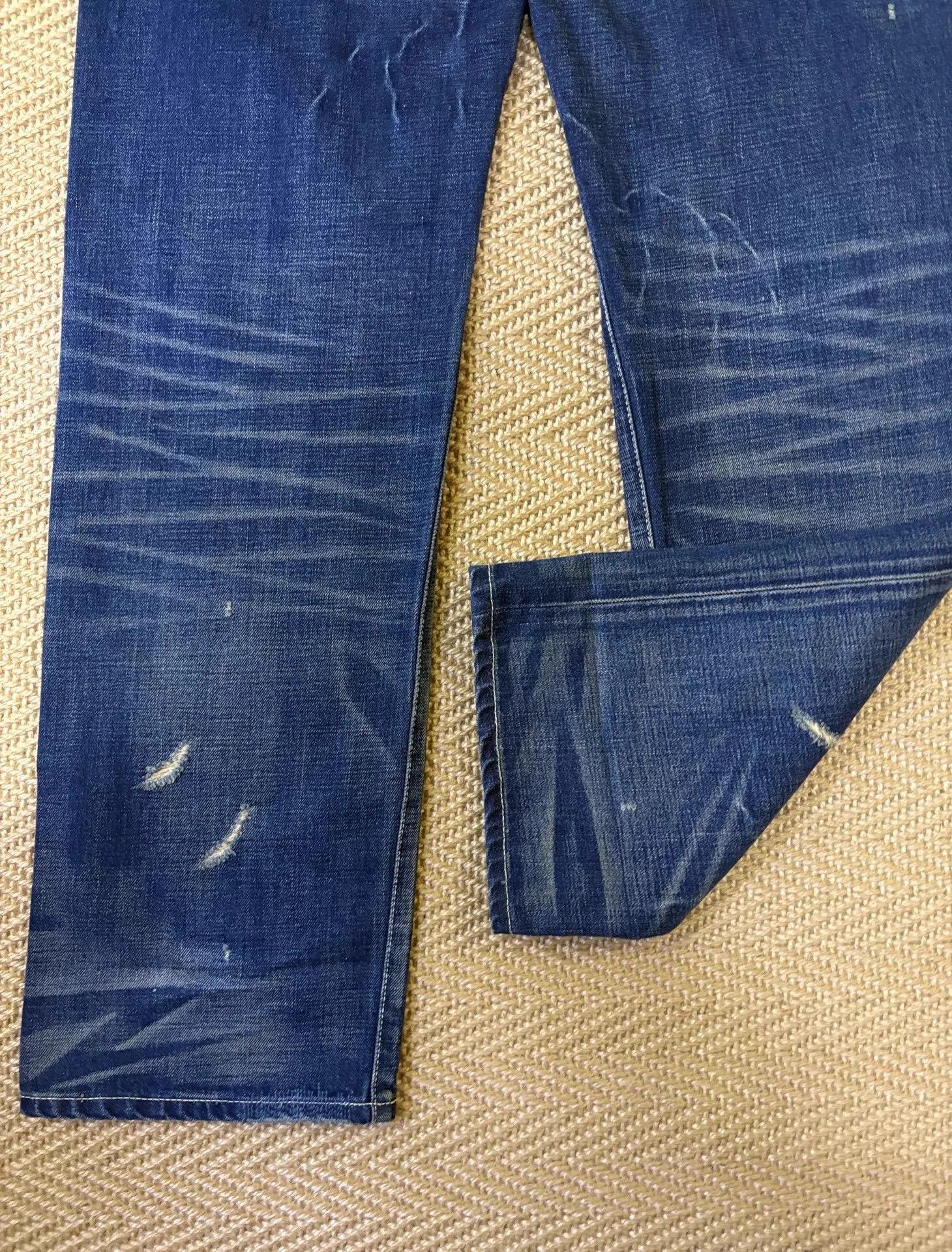 Neighborhood Neighborhood 05 Lightning Wash Distressed Jeans L Size US 34 / EU 50 - 5 Thumbnail