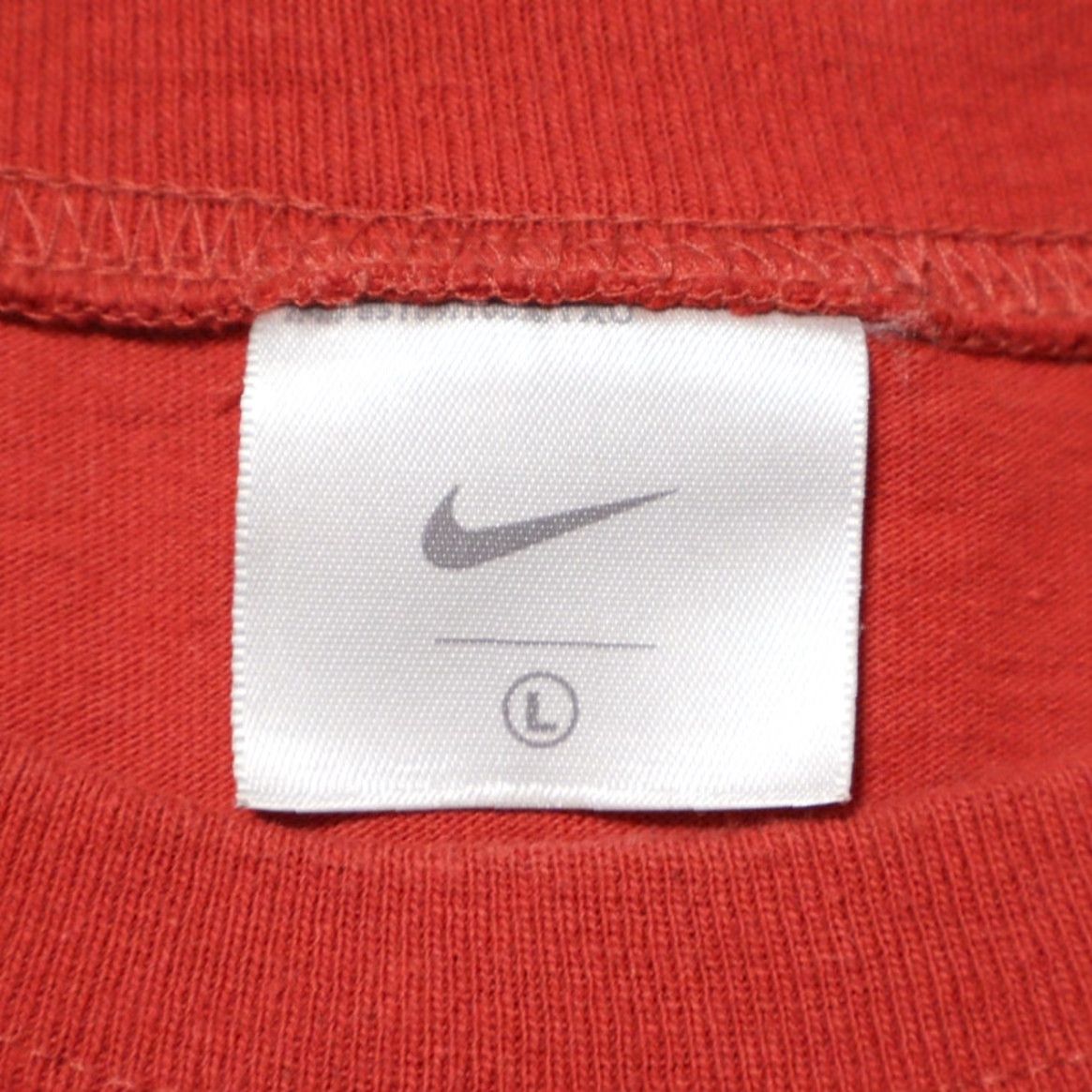 Nike VTG Nike Sleeveless Y2K Solid T-Shirt Red Men's L Size US L / EU 52-54 / 3 - 5 Thumbnail