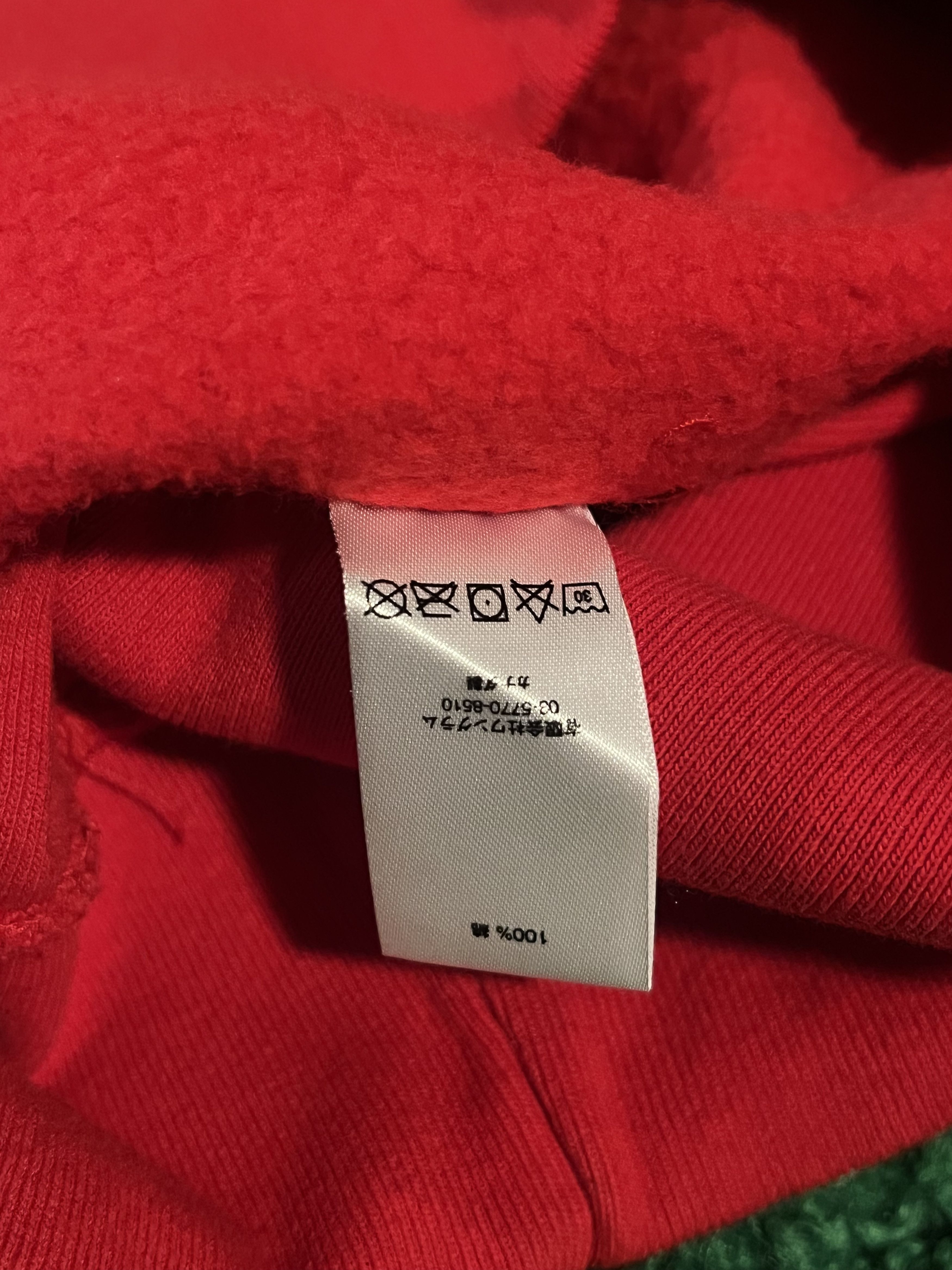 Supreme Supreme Sleeve Patch Hooded Sweatshirt Large Red Size US L / EU 52-54 / 3 - 7 Thumbnail