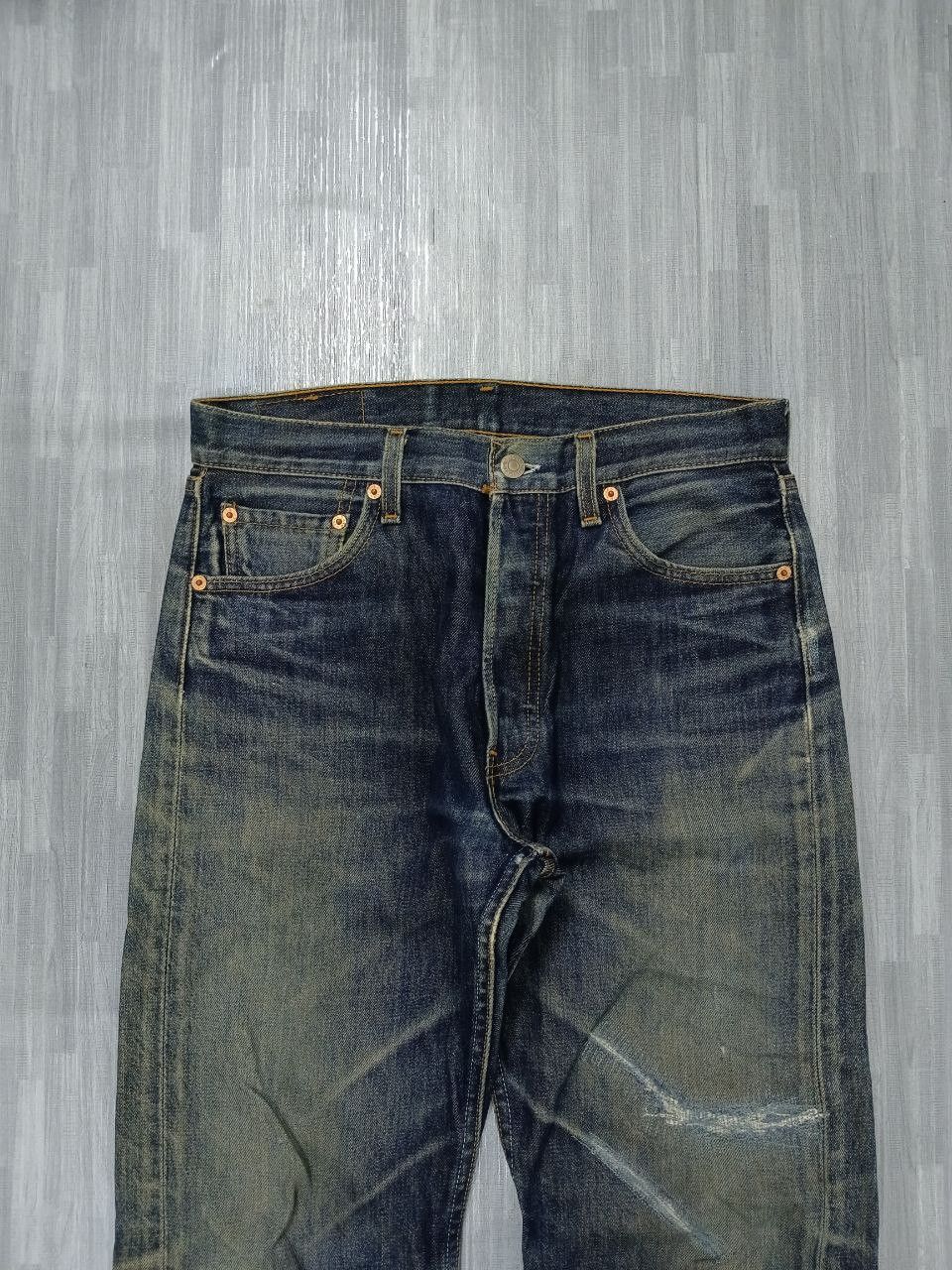 Levi's Vintage Clothing SiCK RUSTY VINTAGE 90s LEVIS 501 Size US 30 / EU 46 - 4 Thumbnail