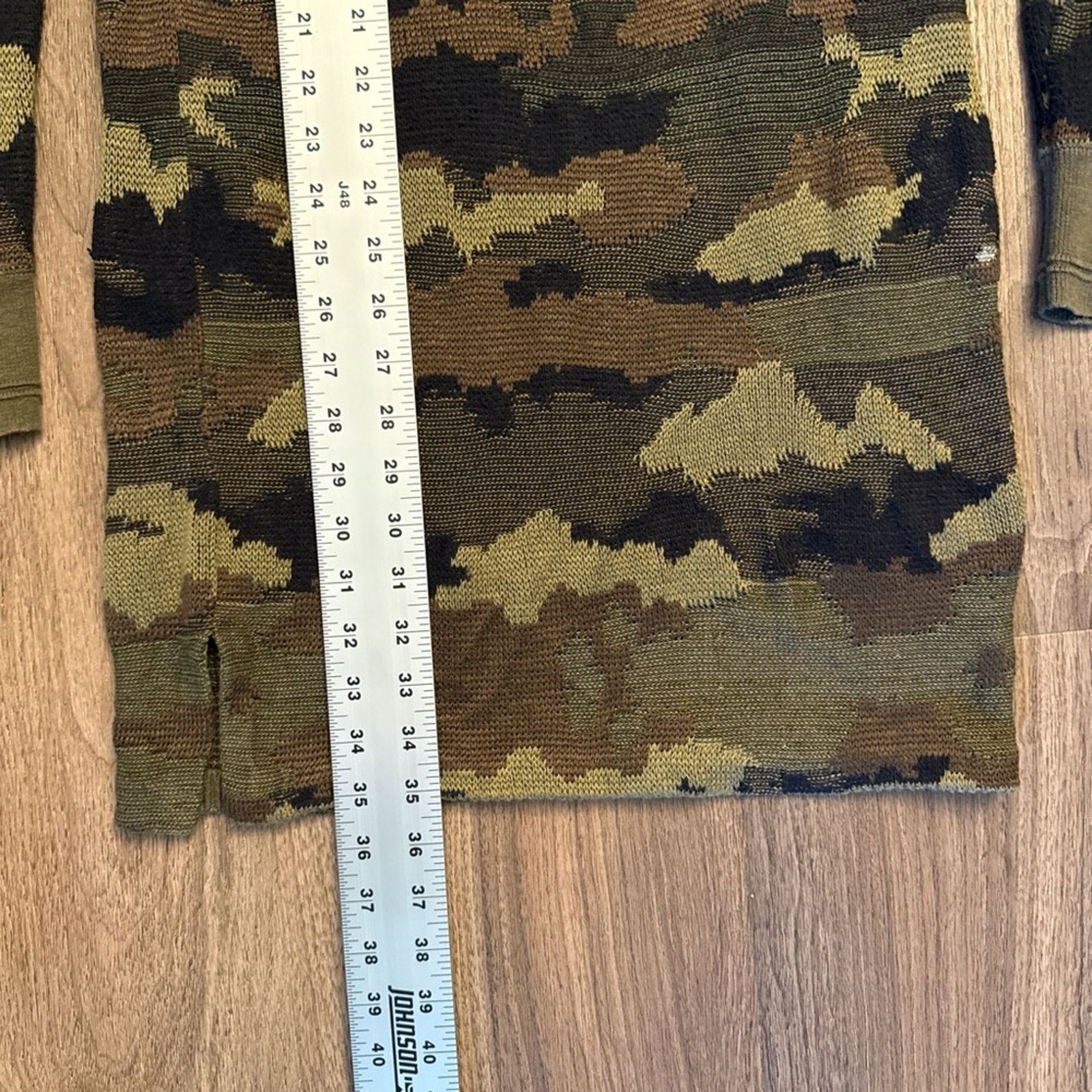 Ralph Lauren Ralph Lauren knit Camouflage Long Sleeve Sweater Dress Size S / US 4 / IT 40 - 6 Thumbnail