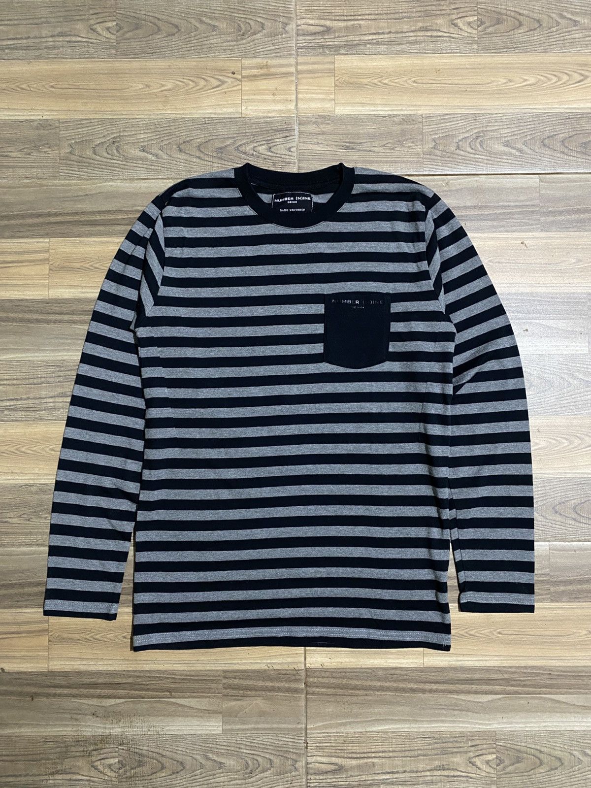 Number (N)ine Number (N)ine Long Sleeve Patchwork T-shirt | Grailed