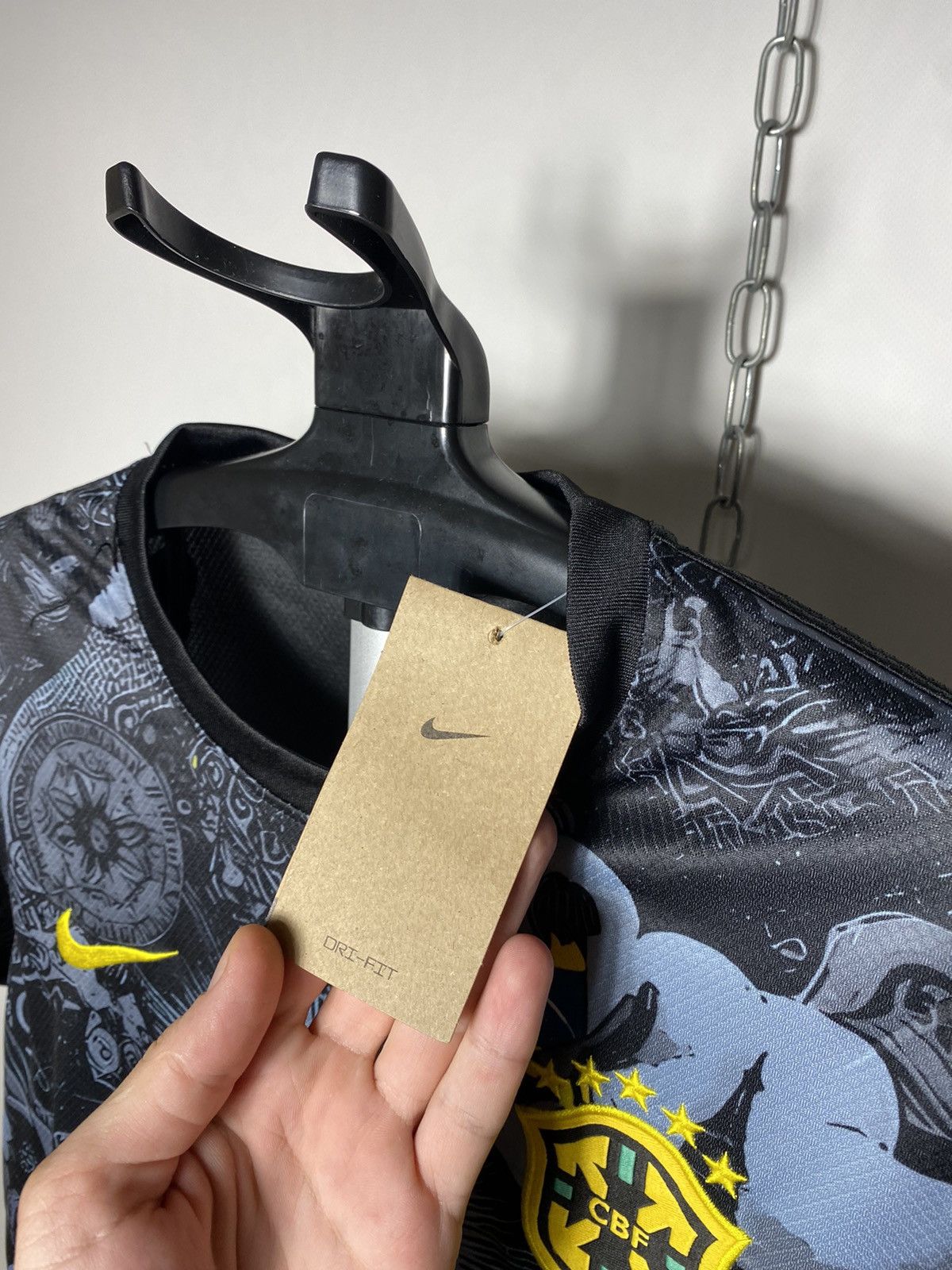 Other Nike Brazil Full Print Jesus Hype Blockcore Jersey Size US M / EU 48-50 / 2 - 7 Thumbnail