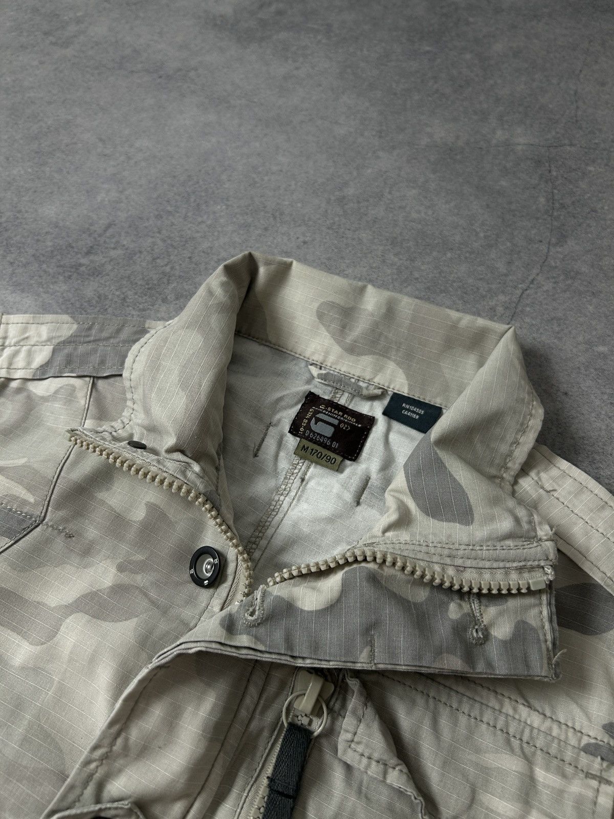 G-Star Vintage G-Star Raw camo jacket mens multi-pocket Size US M / EU 48-50 / 2 - 4 Thumbnail