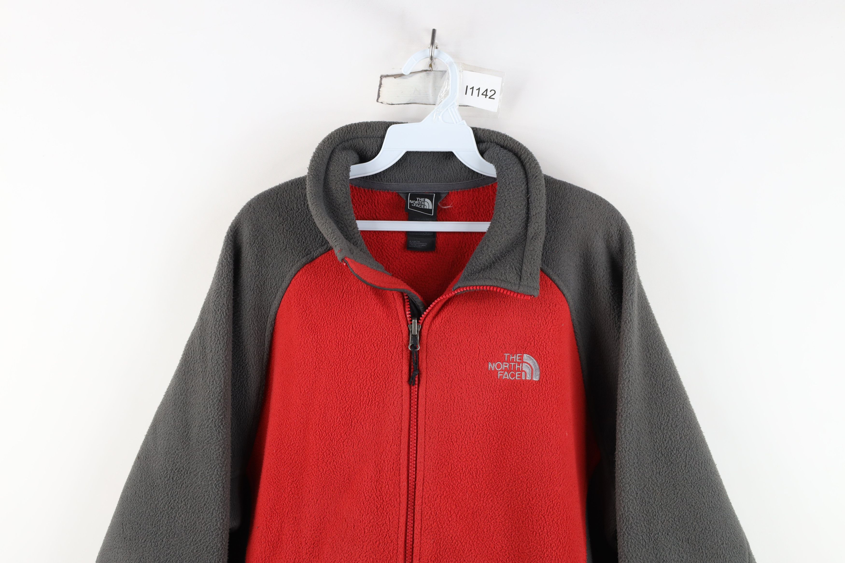 The North Face Vintage The North Face Spell Out Full Zip Fleece Jacket Size US M / EU 48-50 / 2 - 2 Thumbnail
