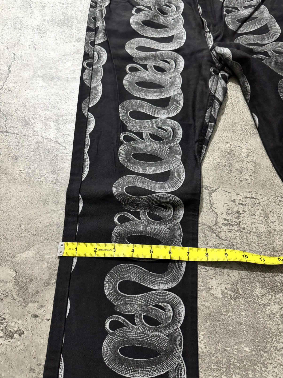 Hysteric Glamour SS98 HYSTERIC GLAMOUR SNAKE DENIM Size US 29 - 18 Thumbnail
