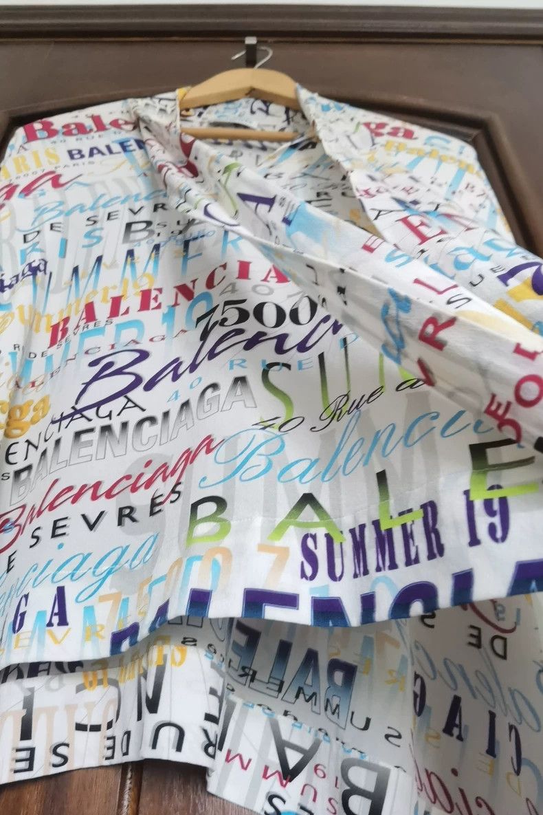 Balenciaga Balenciaga size 34 Silk Ribbon Loose Shirt Sunscreen Size S / US 4 / IT 40 - 5 Thumbnail