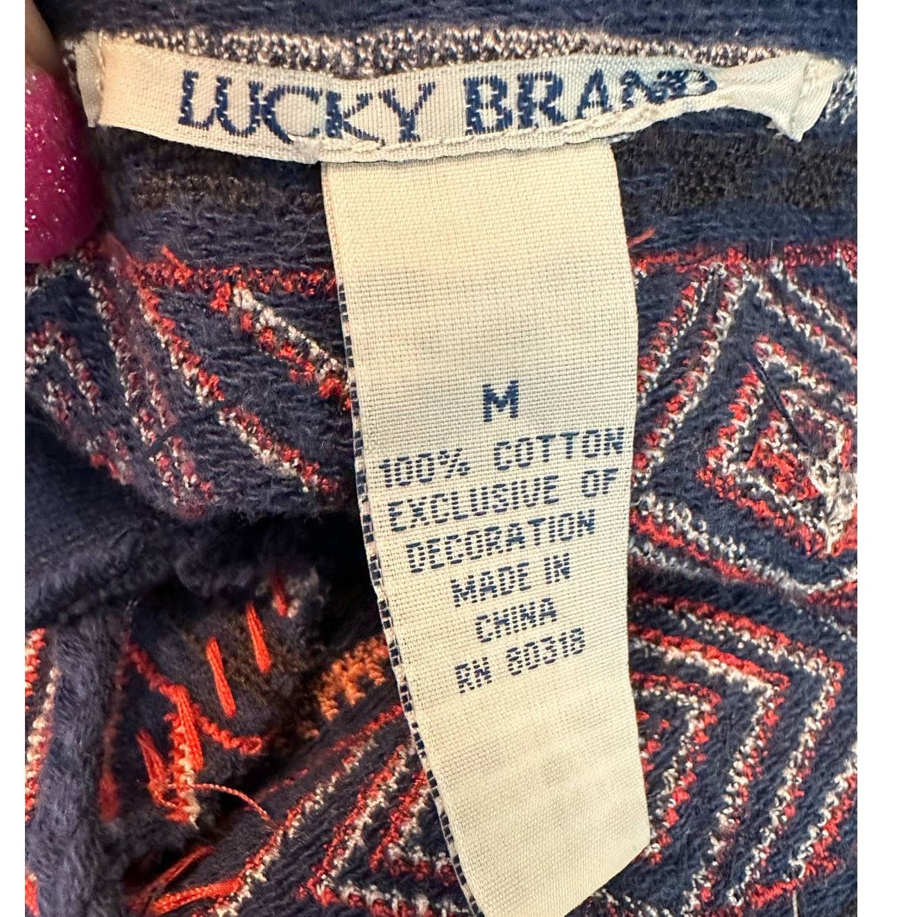 Lucky Brand Lucky Brand embroidered beaded sweatshirt size M Size M / US 6-8 / IT 42-44 - 3 Thumbnail