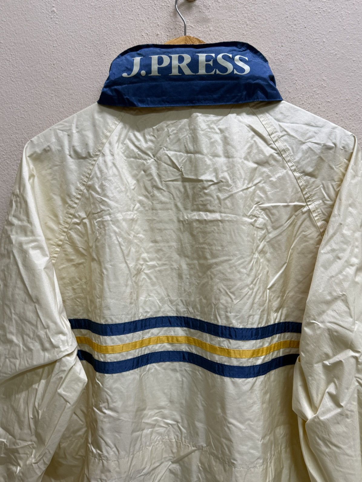 J. Press Vintage J.Press Water Resistant Windbreaker Jacket Hoodie Size US XL / EU 56 / 4 - 21 Thumbnail