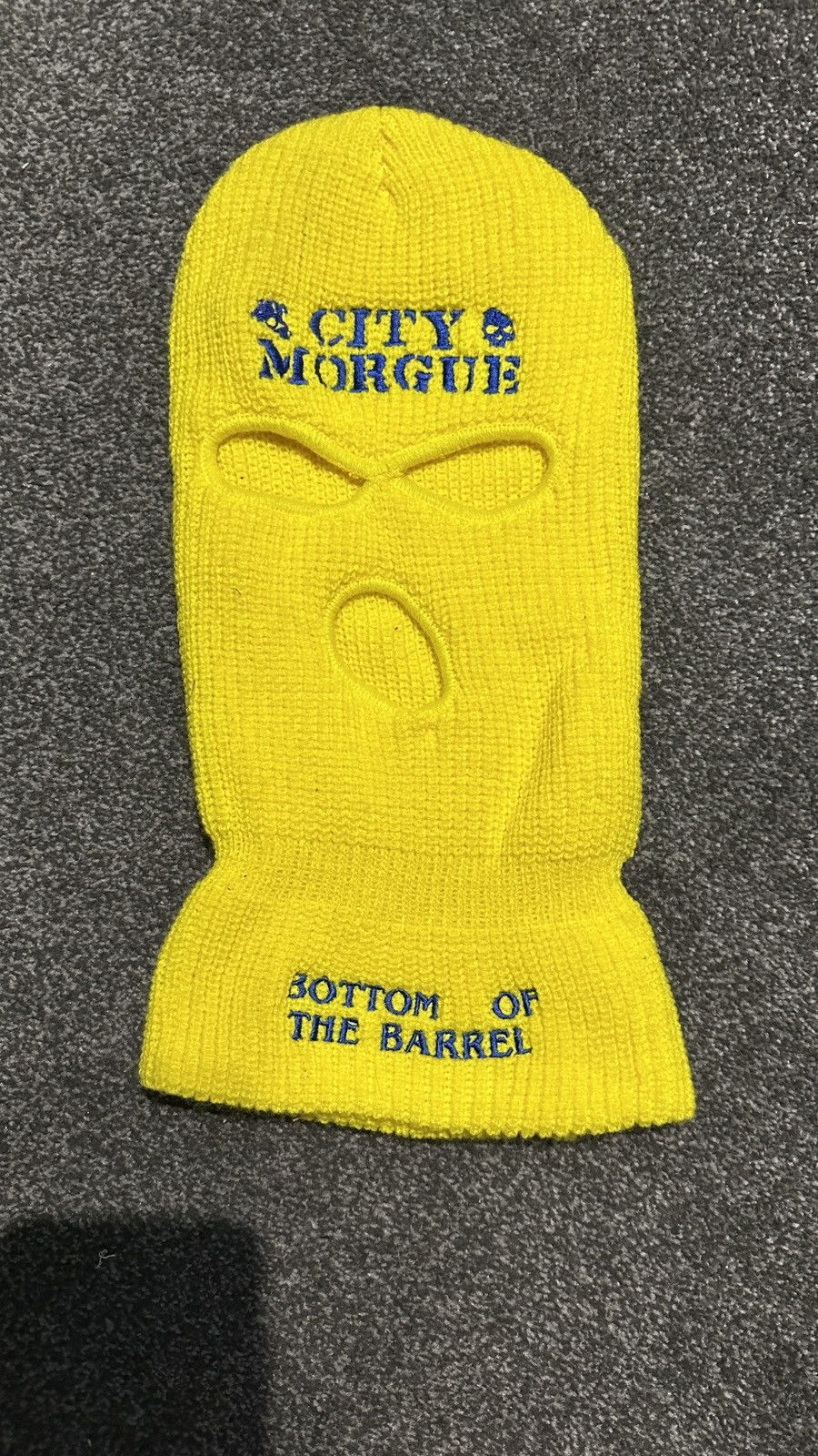 City Morgue City morgue skimask ONE SIZE - yellow Size ONE SIZE - 1 Thumbnail